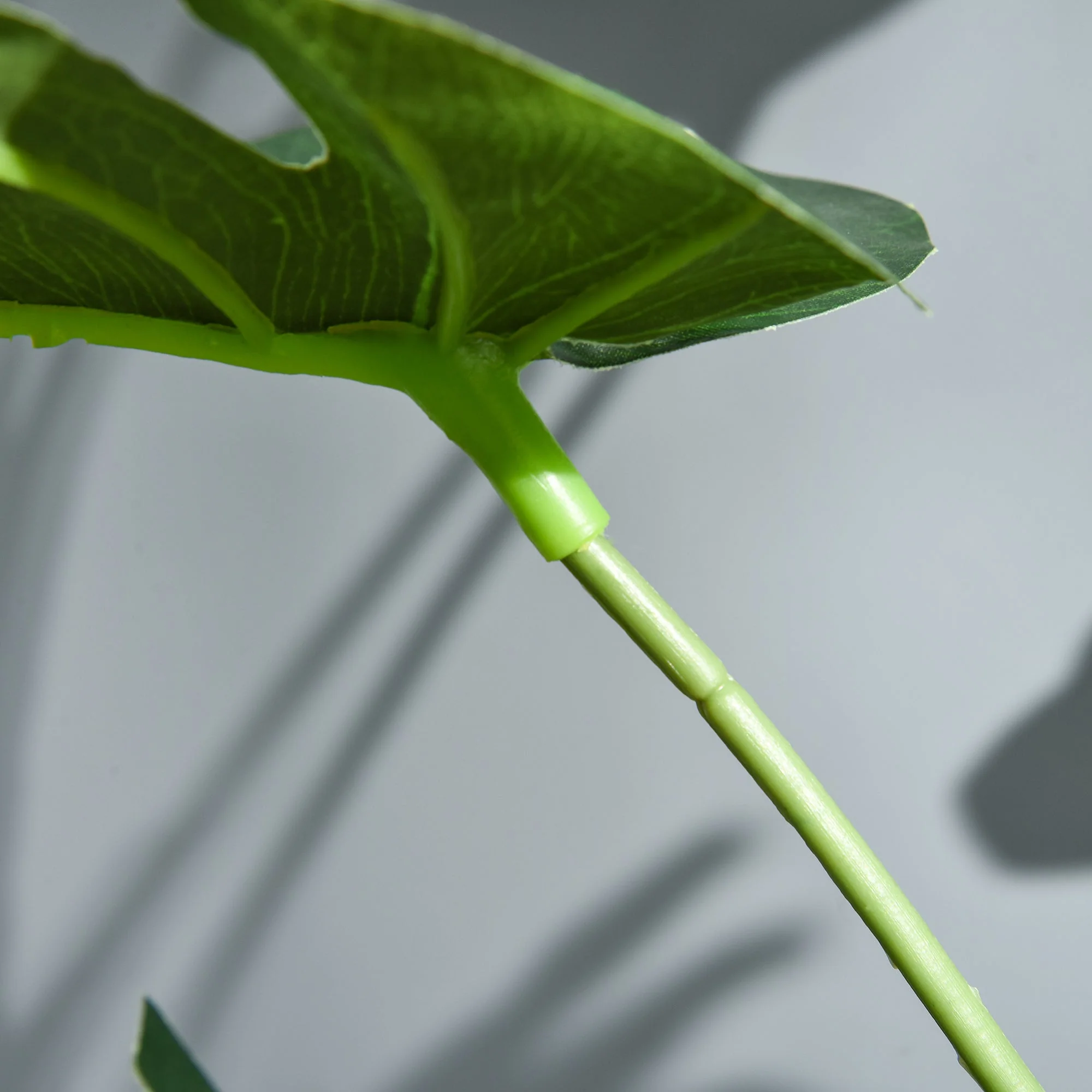 100cm/3.3FT Artificial Monstera Tree Decorative Cheese Plant 21 Leaves with Nursery Pot - Image 9