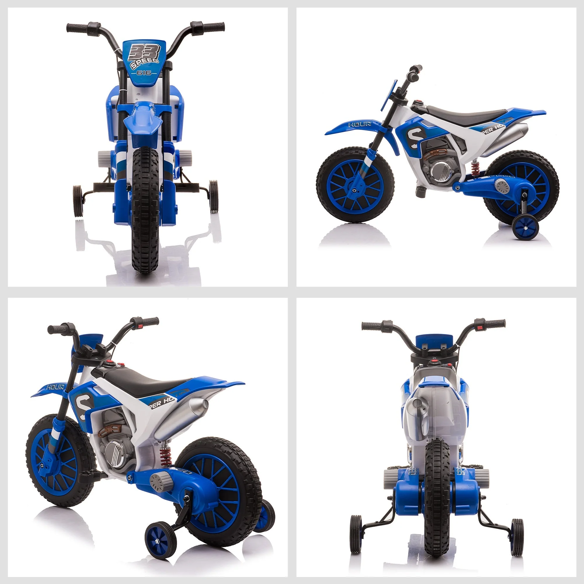 12V Kids Electric Motorcycle Ride-On - Image 8