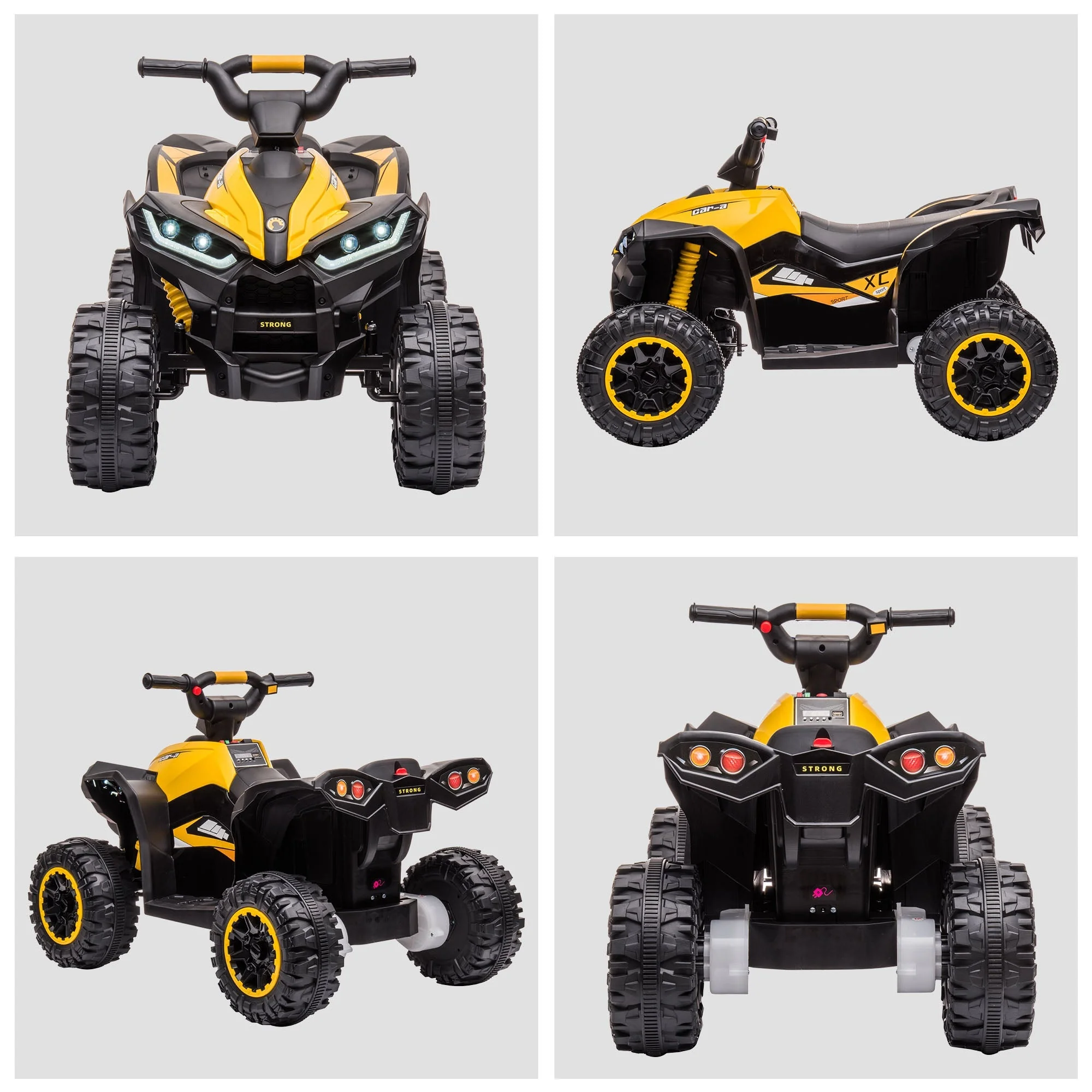12V Quad Bike with Forward Reverse Functions - Image 8