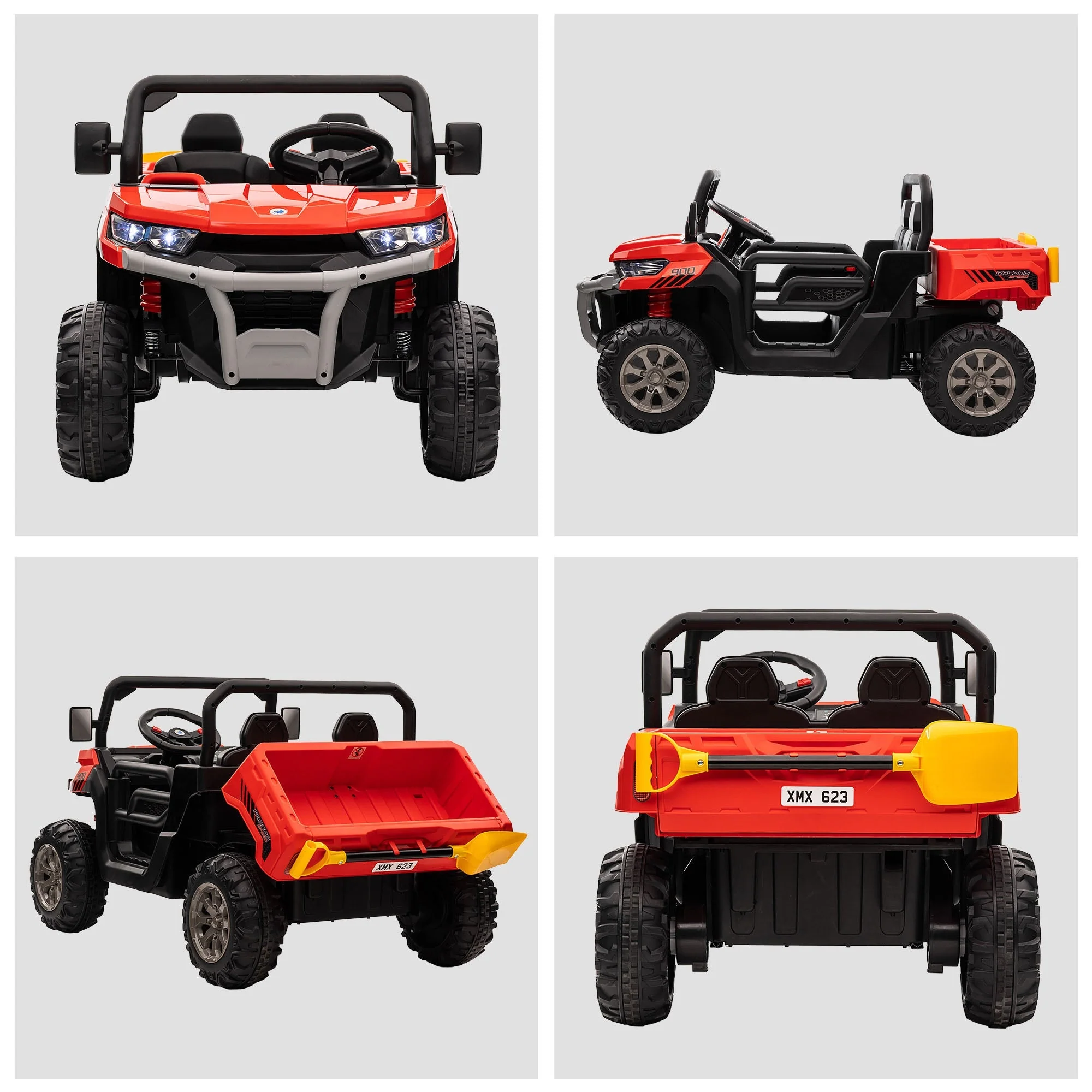 12V Two-Seater Kids Electric Ride-On Car - Image 8