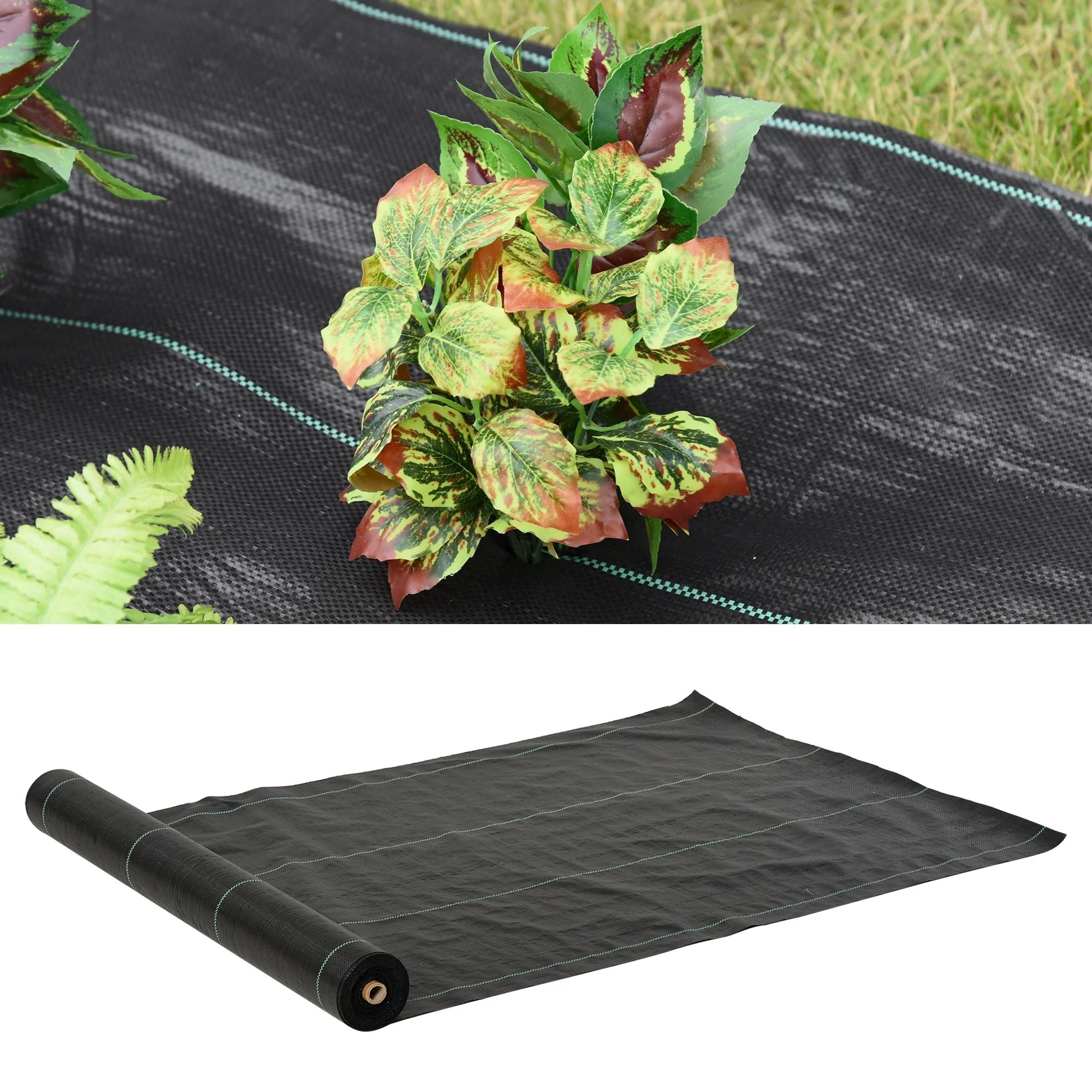 1x50m Weed Barrier Landscape Fabric Durable Convenient Design - Image 8