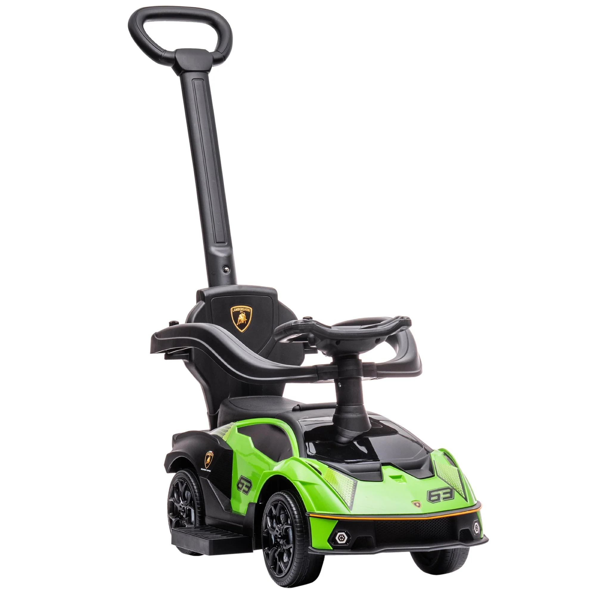 2 in 1 Baby Essenza SCV12 Ride On Car With Parenr Handle 1 To 3 Years Green by Aiyaplay - Image 2