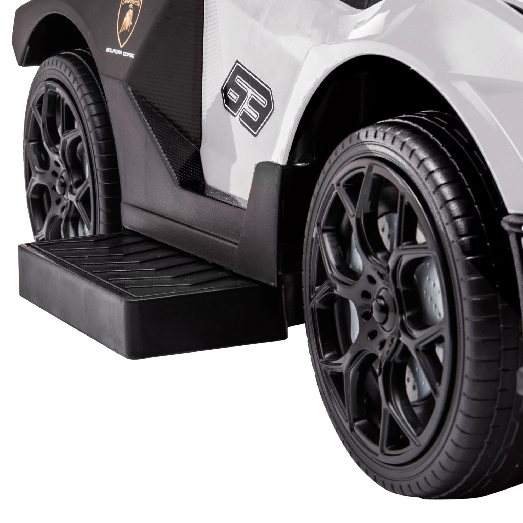 2 in 1 Baby Essenza SCV12 Ride On Car With Parenr Handle 1 To 3 Years White by Aiyaplay - Image 9