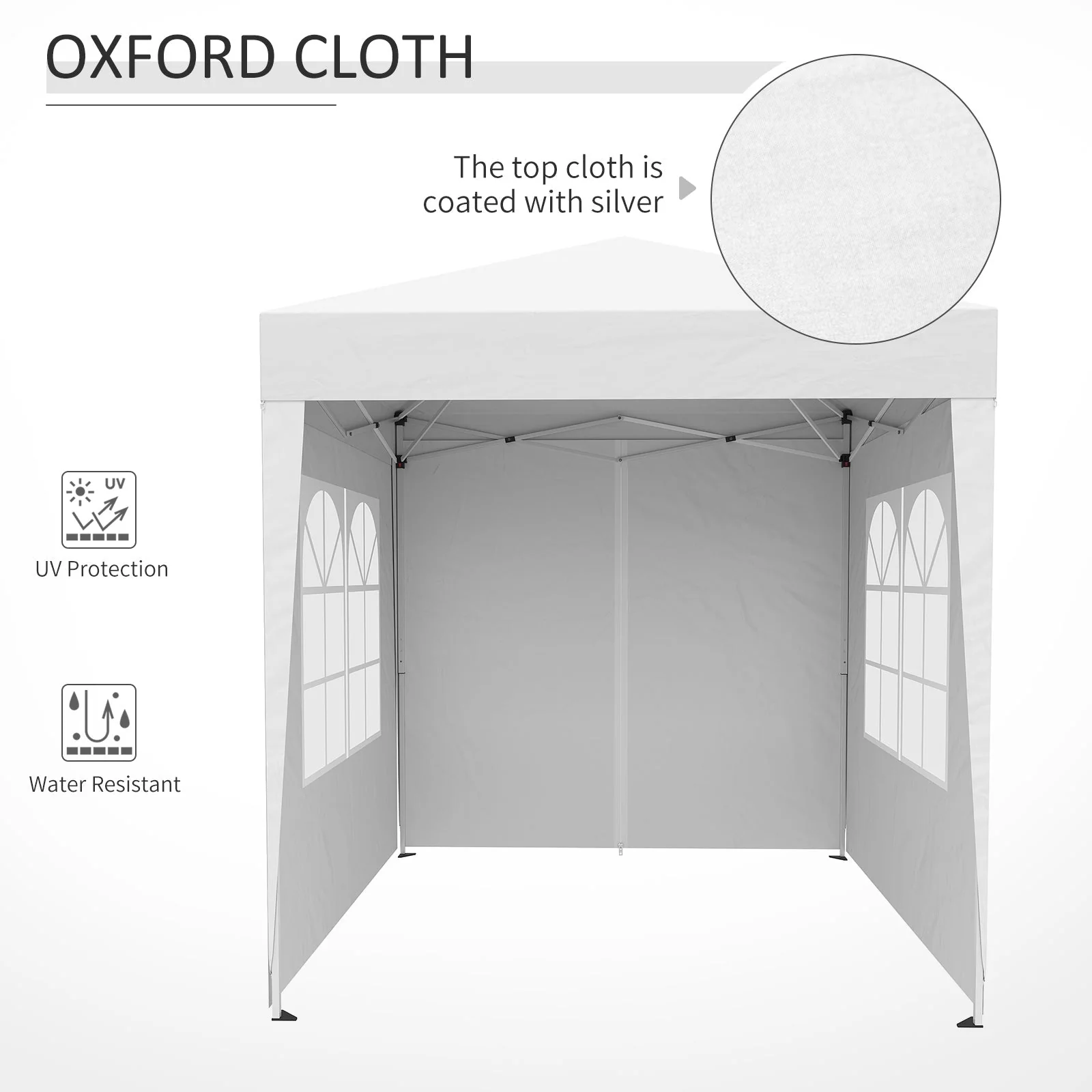 2 x 2M Pop Up Gazebo Canopy - Image 7