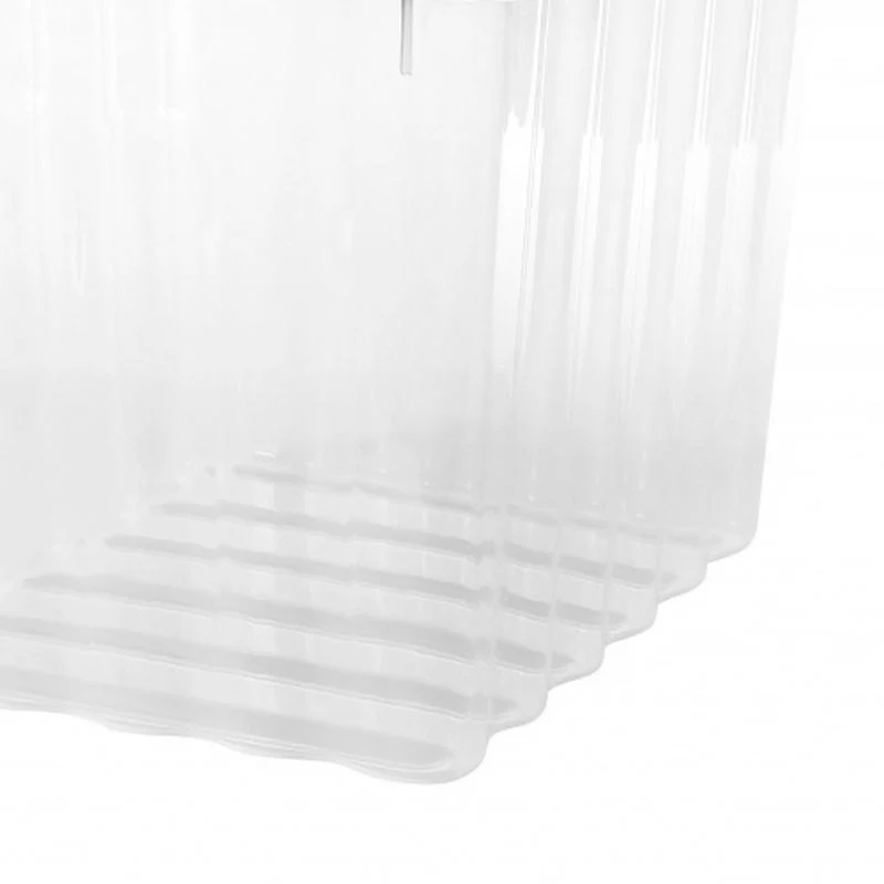 20 x Plastic Storage Boxes 110 Litres Extra Large - Clear & Black Supa Nova by Strata - Image 5