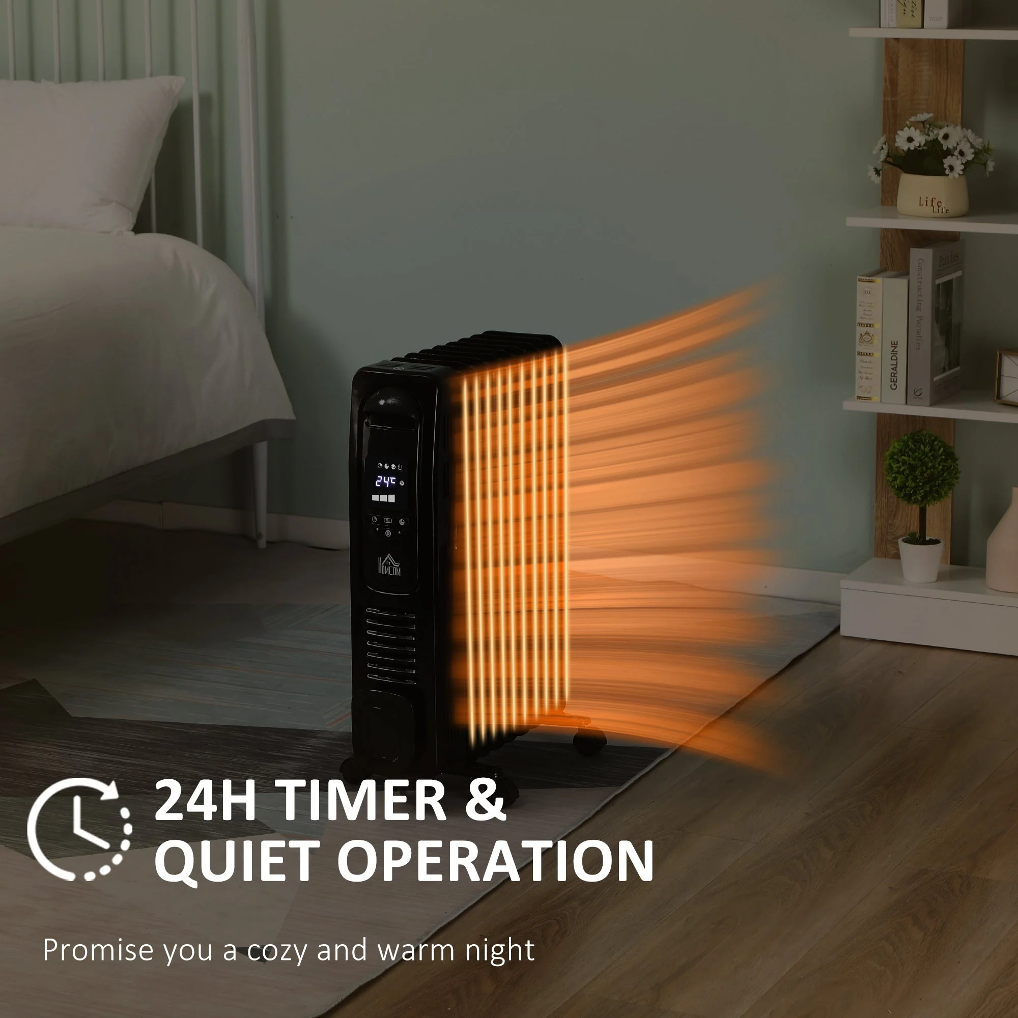 2180W Oil Filled Radiator - Image 6