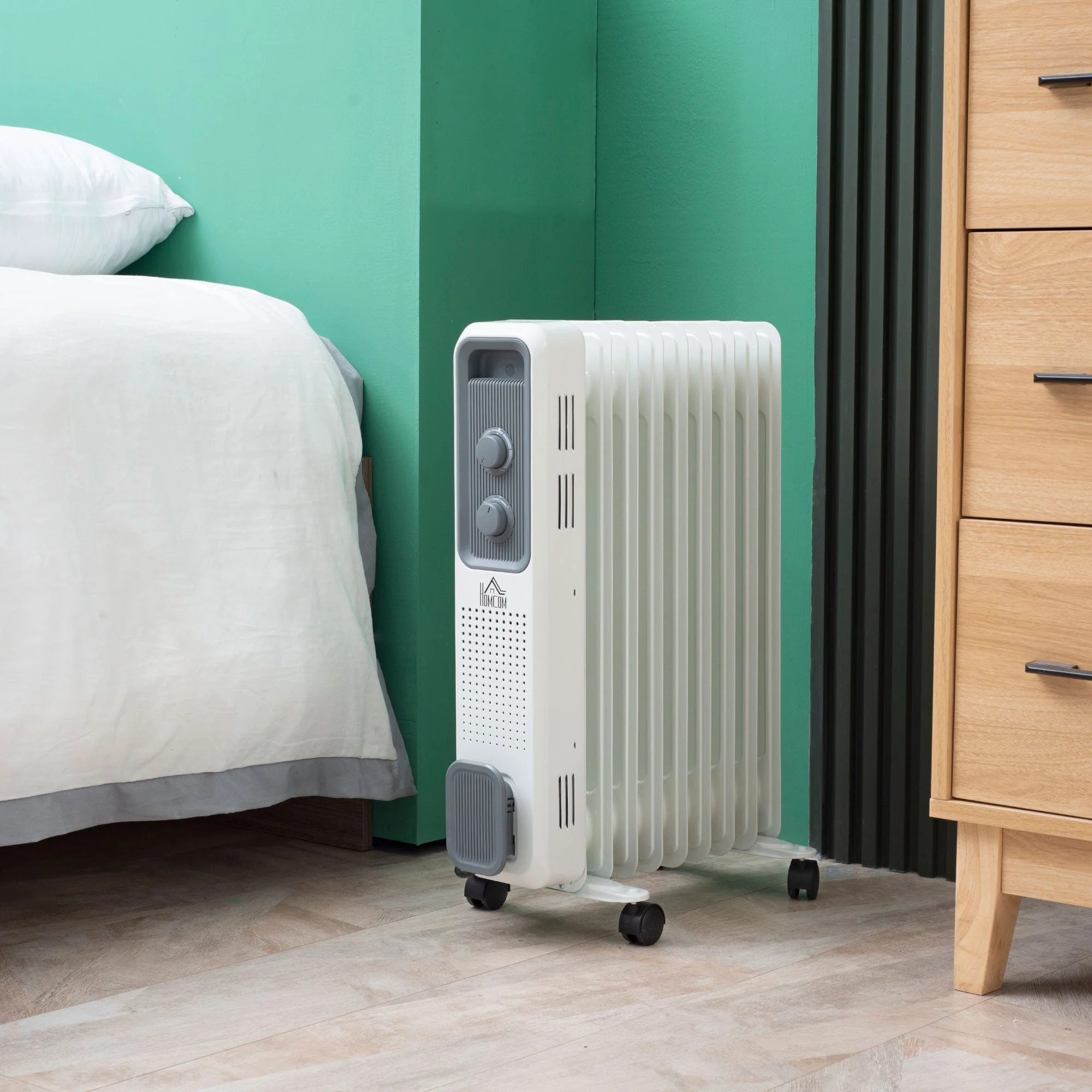 2180W Oil Filled Radiator - Image 2