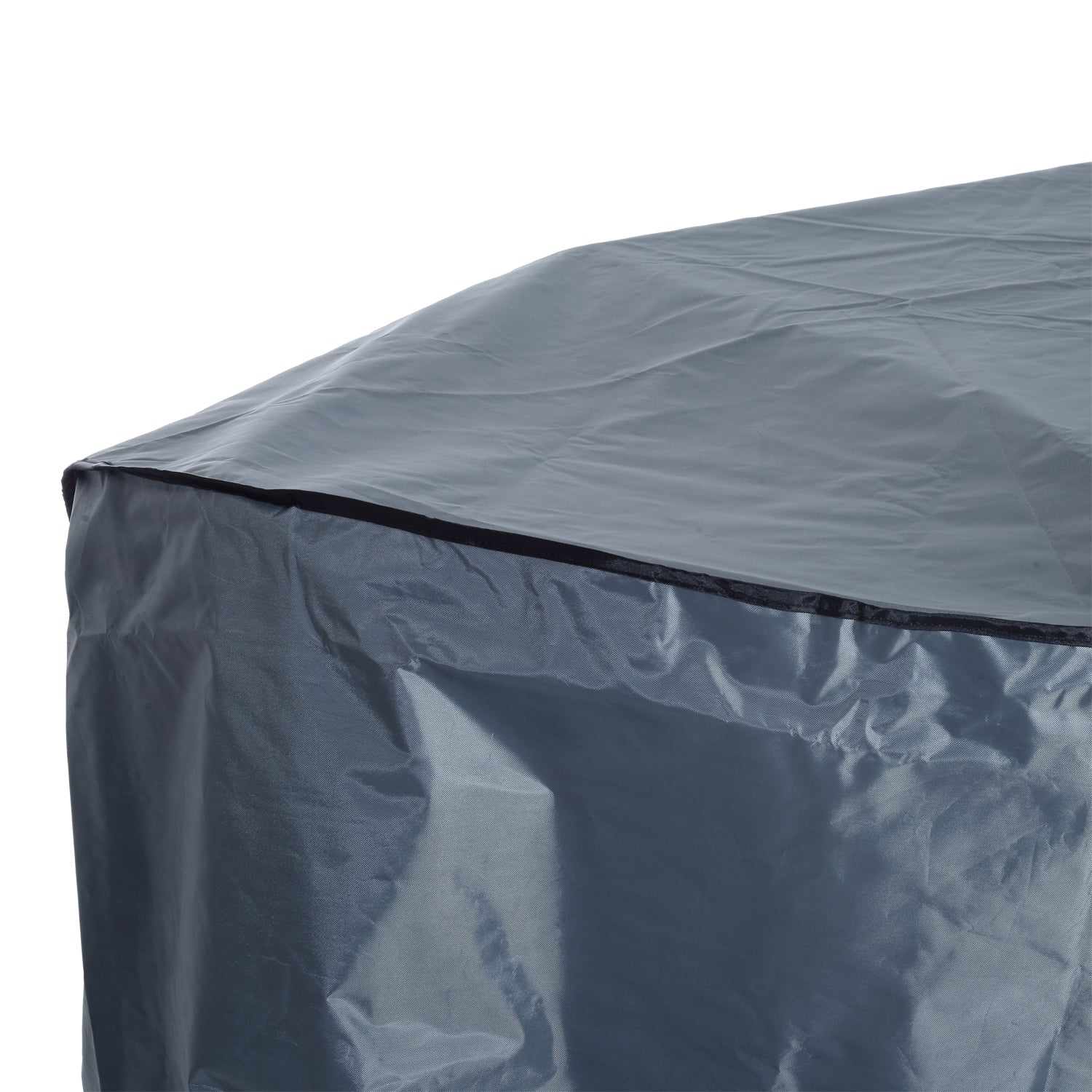 235Lx135Wx94H cm 2-3 Seater Sofa Waterproof Furniture Cover-Grey - Image 7