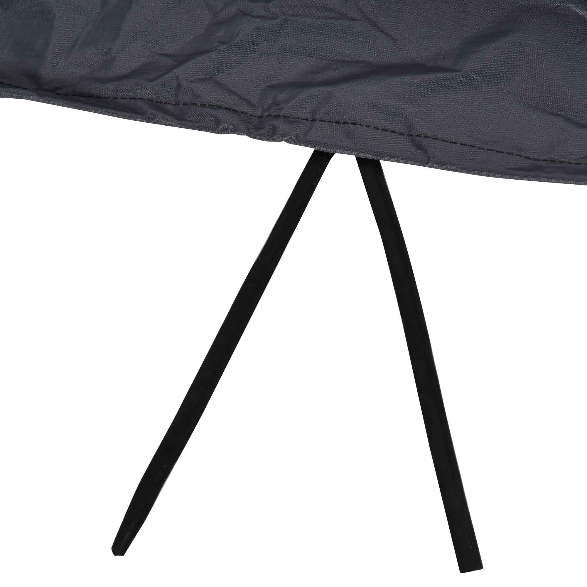 235Lx135Wx94H cm 2-3 Seater Sofa Waterproof Furniture Cover-Grey - Image 8