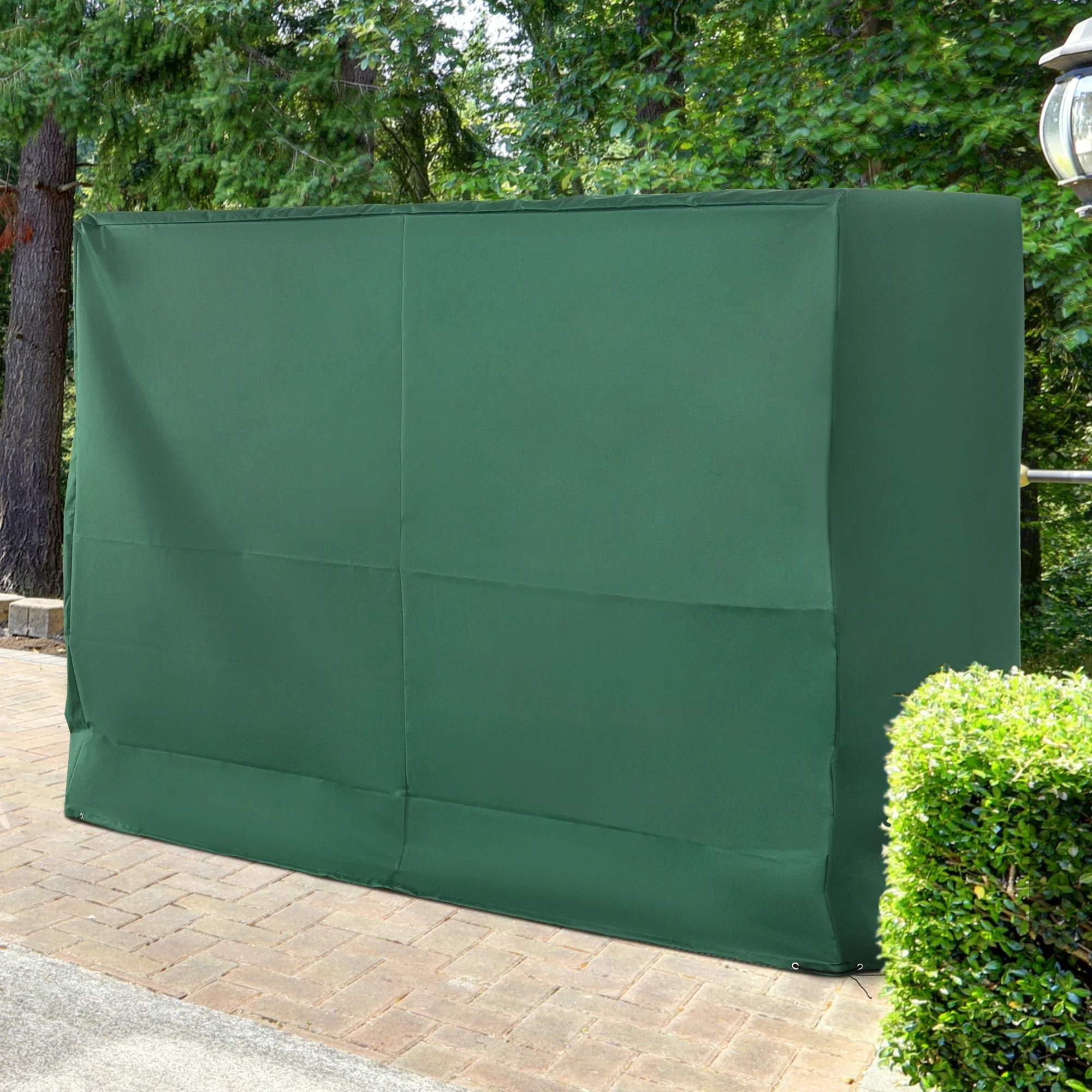 240L x 133W cm 3 Seat Outdoor Garden Swing Chair Protective Cover Water UV Resistant - Image 2
