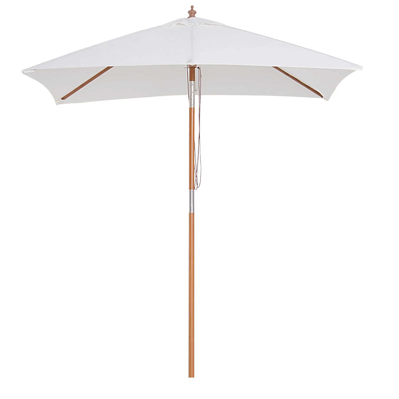 2m x 1.5m Garden Parasol Umbrella with Tilting Sunshade Canopy - Image 9