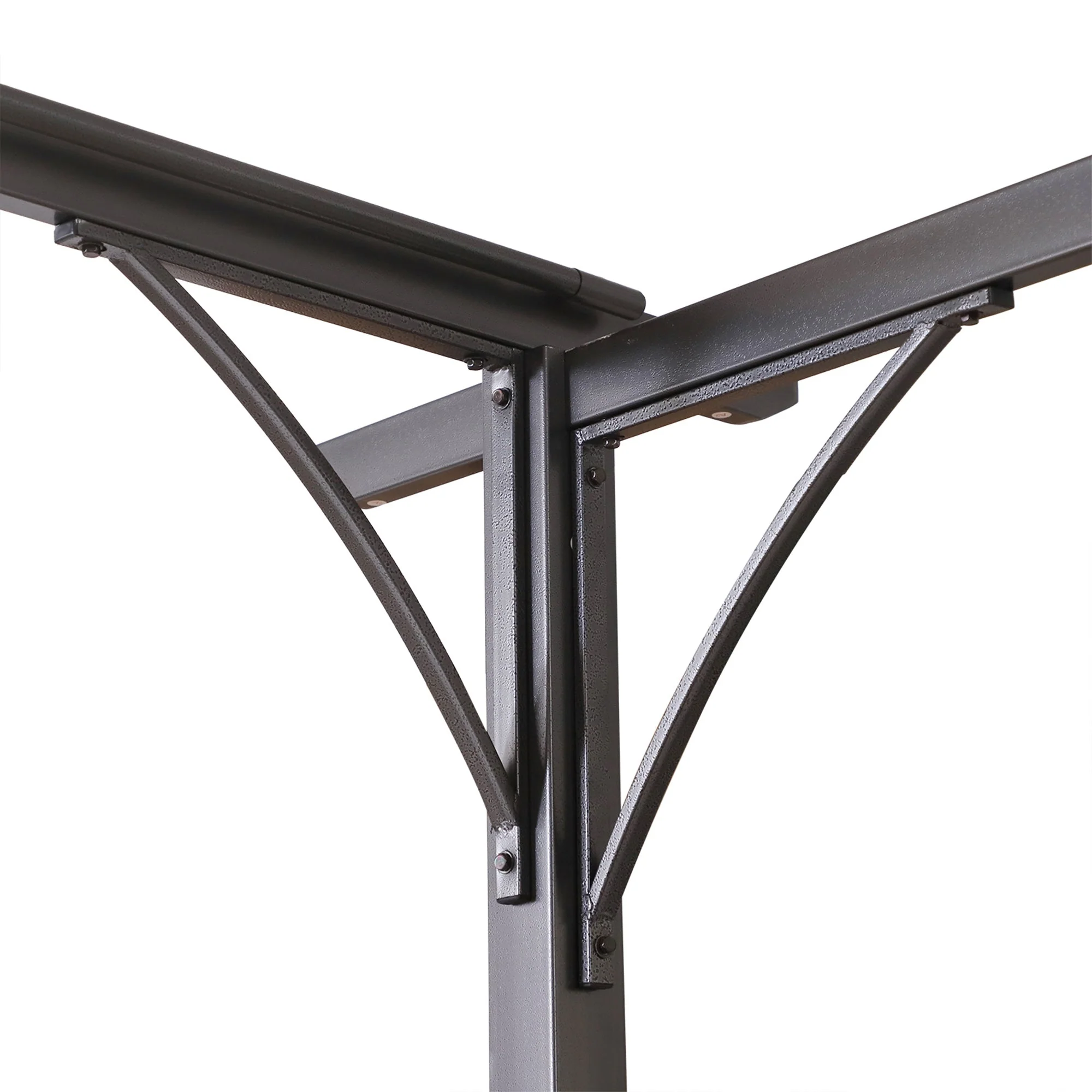 3.5M X 3.5M Metal Pergola Gazebo Awning Retractable Canopy Outdoor Garden Sun Shade Shelter Marquee Party BBQ - Image 9