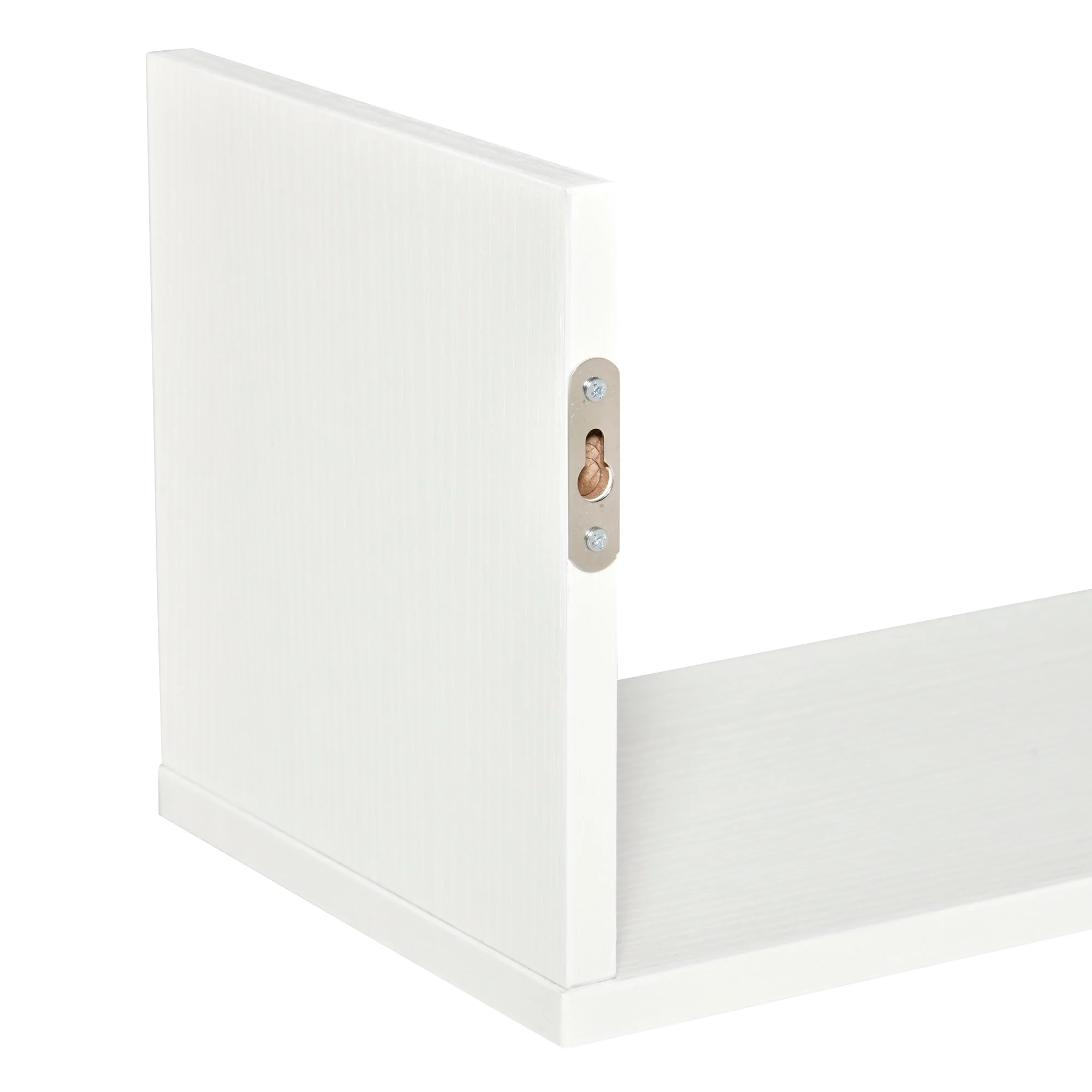 3-Piece U-Shaped Floating Shelves Wall Mount Bookshelf for Bedroom Kitchen - Image 9
