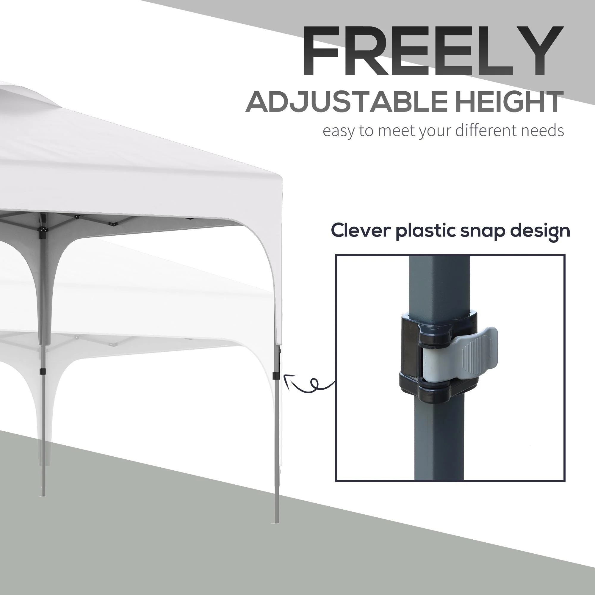 3 x 3 M Pop Up Gazebo - Image 6