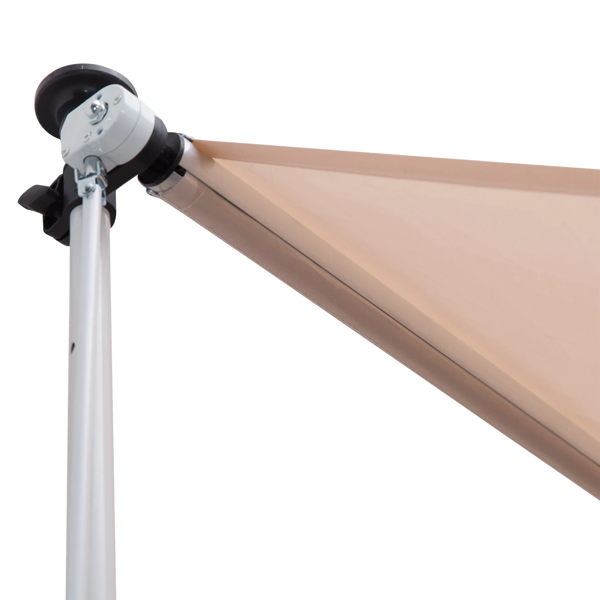 3x1.5m Adjustable Outdoor Aluminium Frame Awning Beige - Image 8
