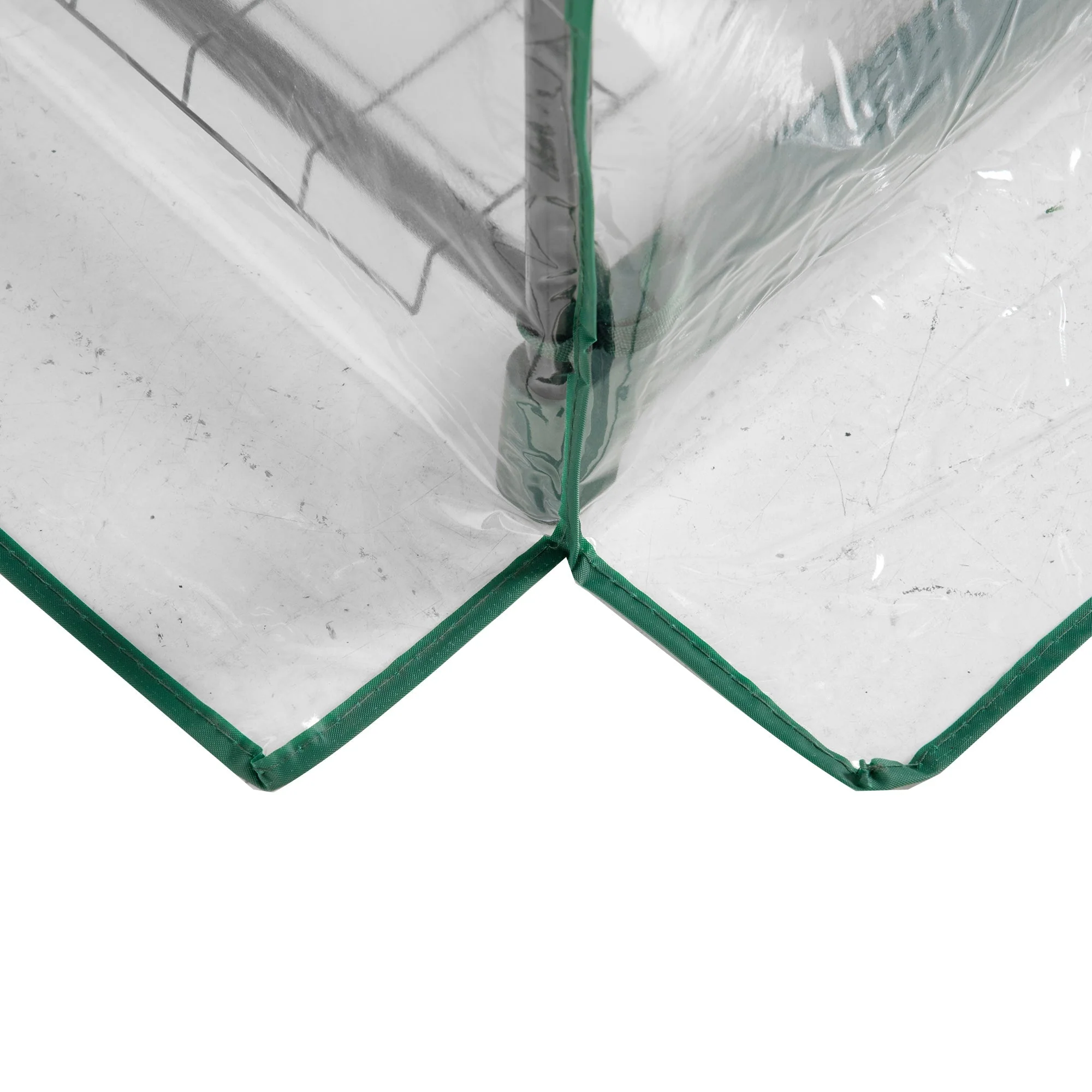 5 Tier Mini Greenhouse Outdoor Flower Stand Green House PVC Cover Portable Shed Metal Frame Transparent 69 x 49 x 193cm - Image 7