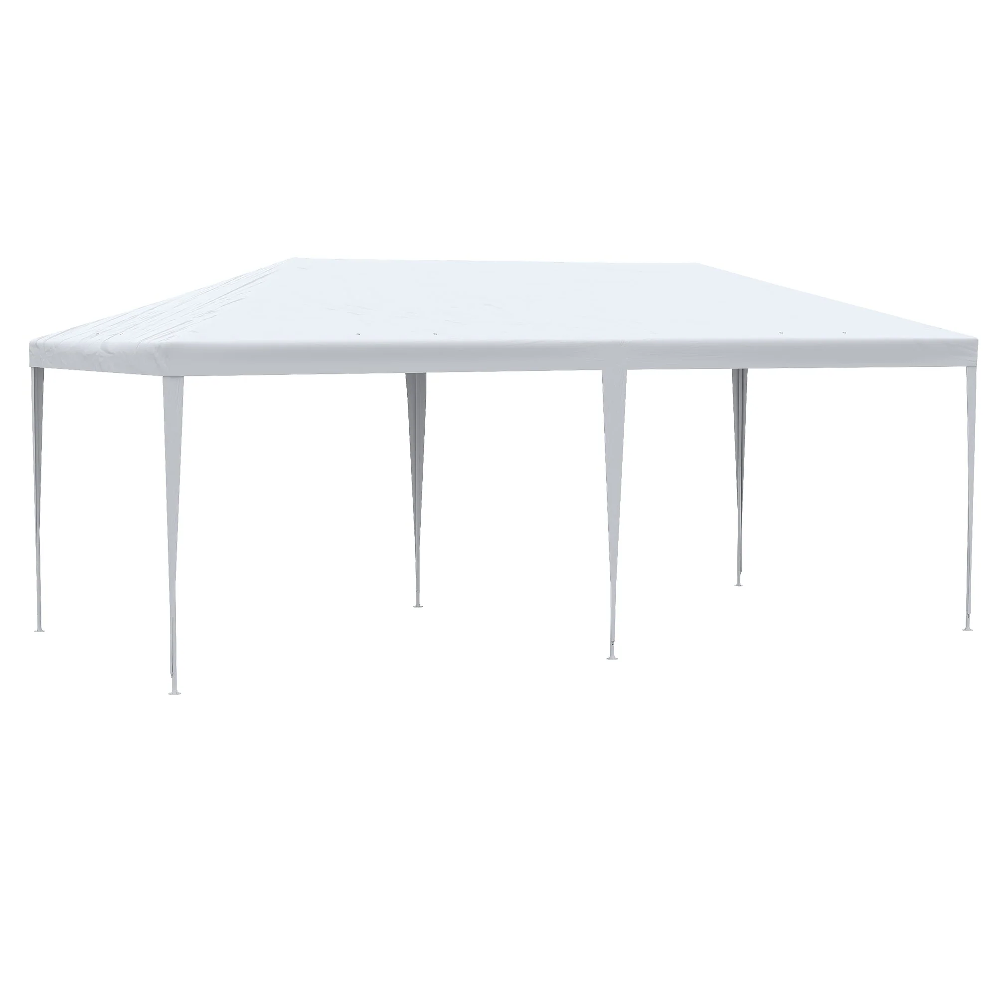 6 x 3 m Party Tent Gazebo Marquee Outdoor Patio Canopy Shelter with Windows and Side Panels White - Image 9