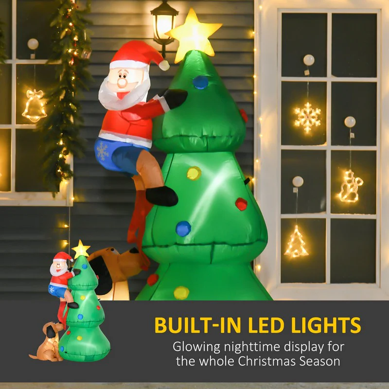 6 Foot Inflatable Christmas Tree - Image 4