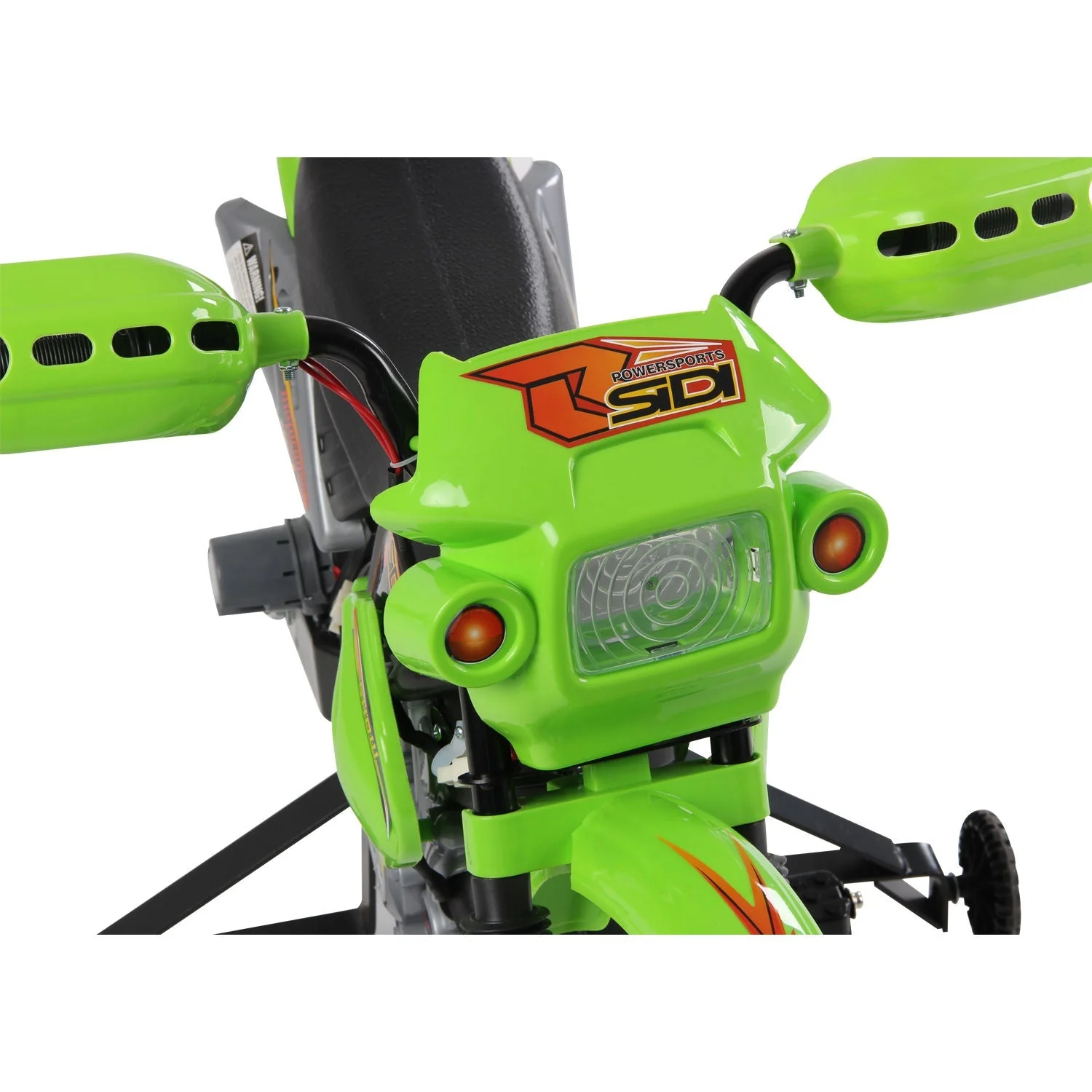 6V PP Electric Motorcycle for Kids Ride on Toys with Effects Green - Image 8