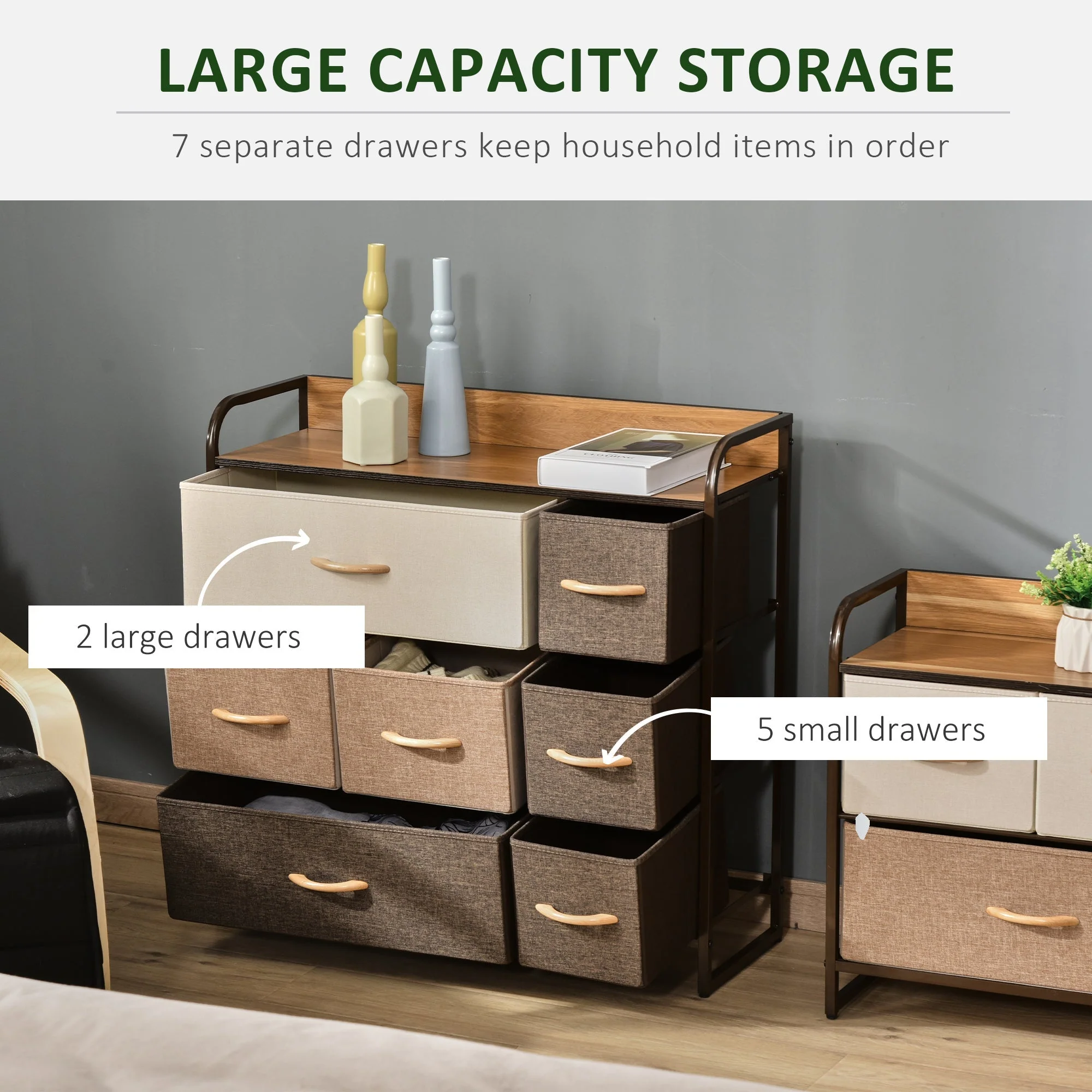 7-Drawer Dresser - Image 7