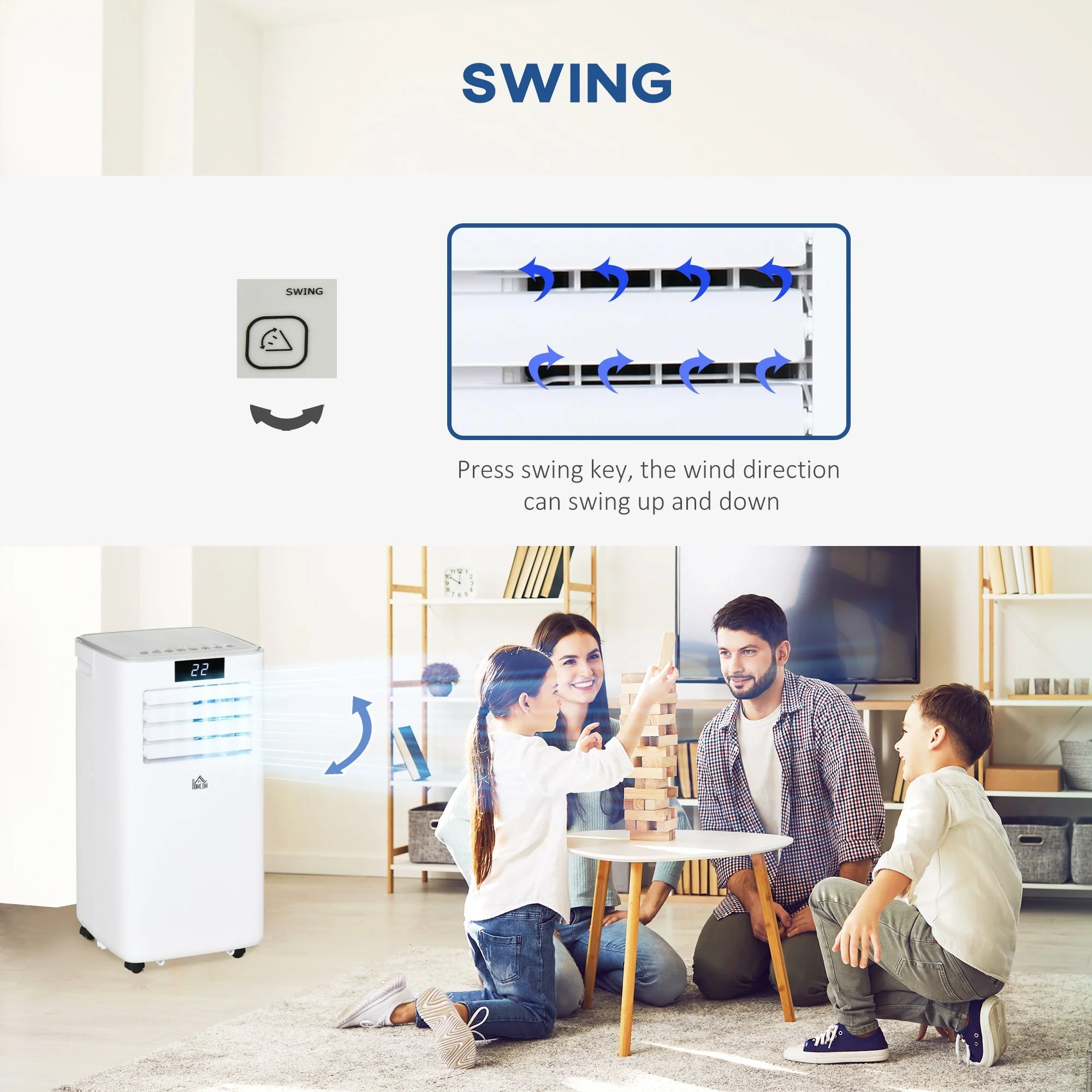 A Rated 10,000 BTU 4-In-1 Portable Dehumindifier With Remote & 24 Hour Timer - Image 6