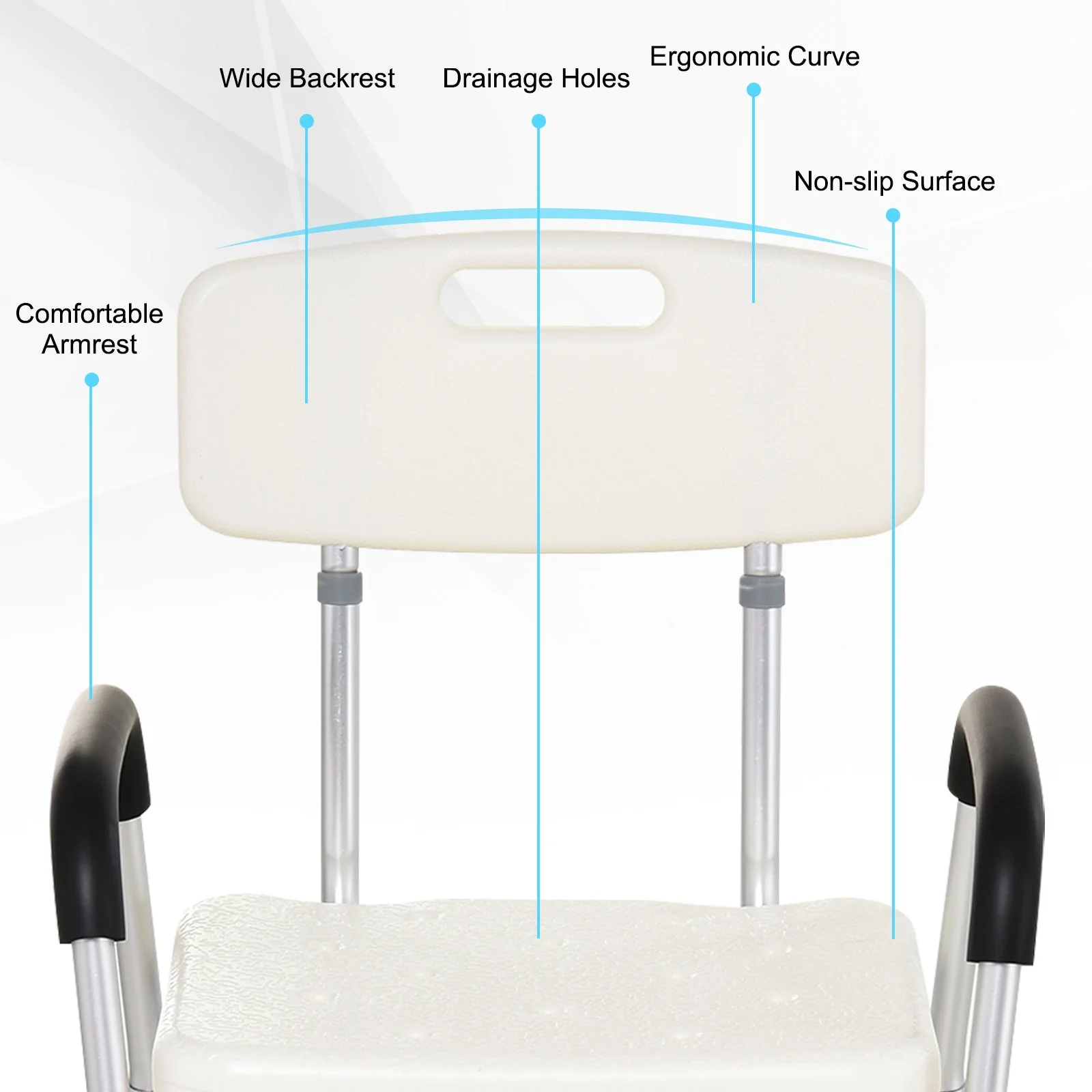 Adjustable Shower Bench - Image 4