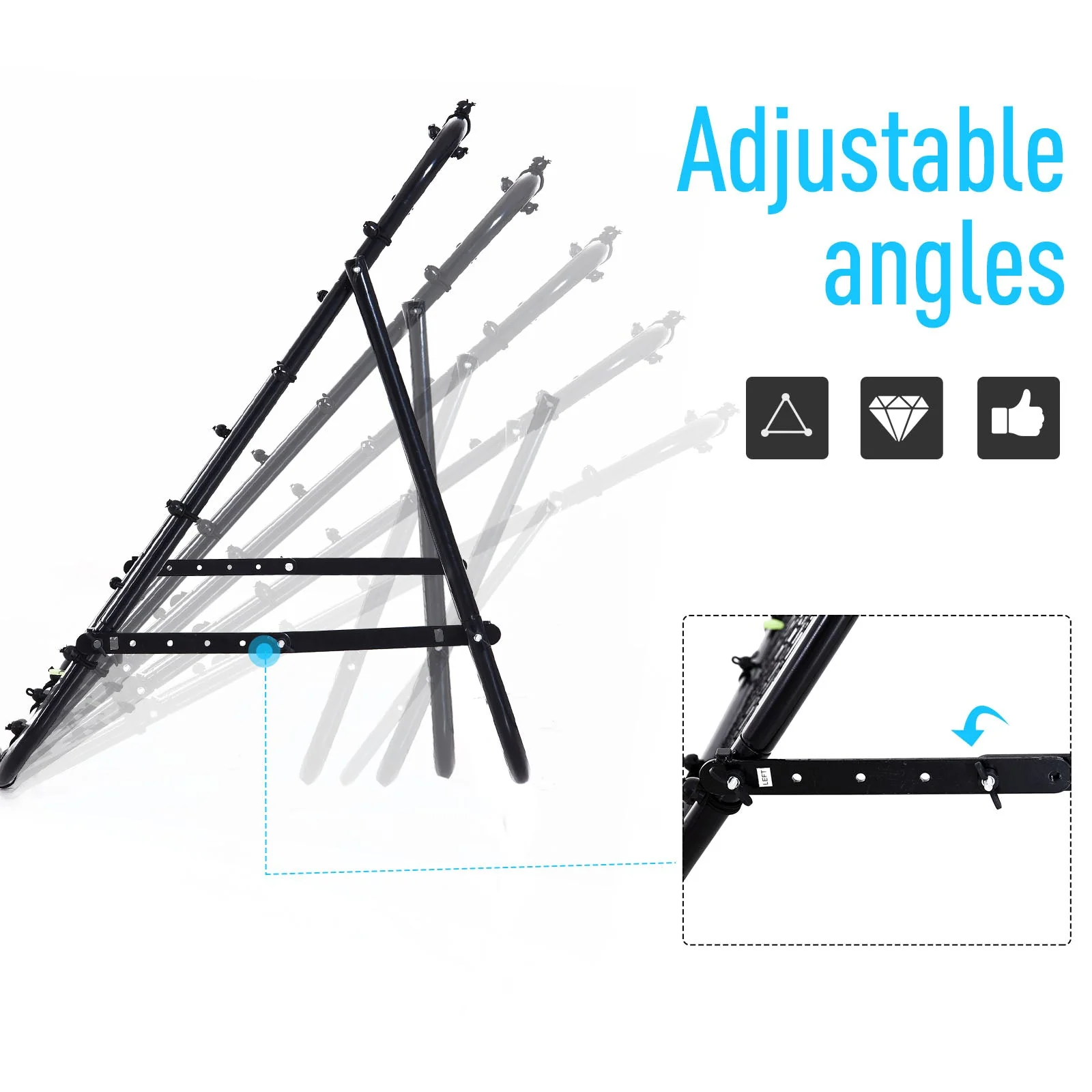 Adults Football Training Aid Multi-Sports Practice W/PE Mesh Metal Tube - Image 4
