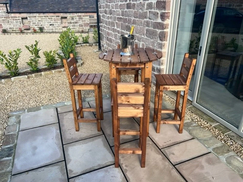 Alfresco Garden Furniture Set by Charles Taylor - 4 Seats - Image 3