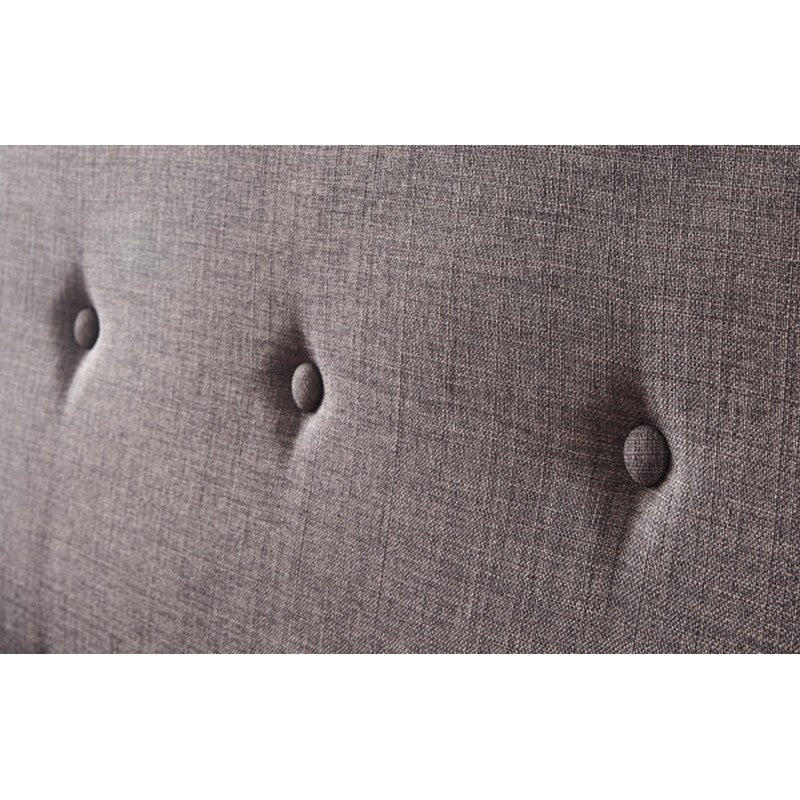Ashbourne Single Ottoman Bed Fabric Grey 3 x 7ft - Image 10