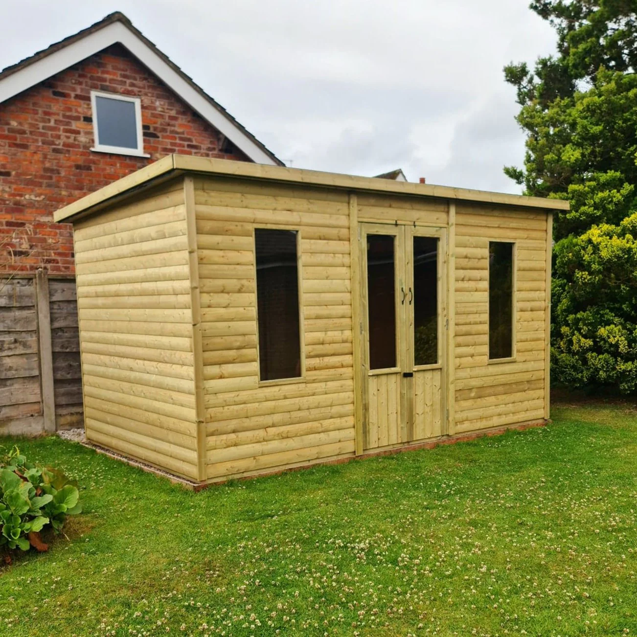 Bakewell Garden Summerhouse 10FT Front x 8FT Deep by Churnet Valley - BAKE10X8 - Image 3