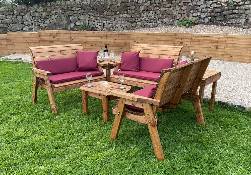 Balmoral Garden Furniture Set by Charles Taylor - 5 Seats - Image 5