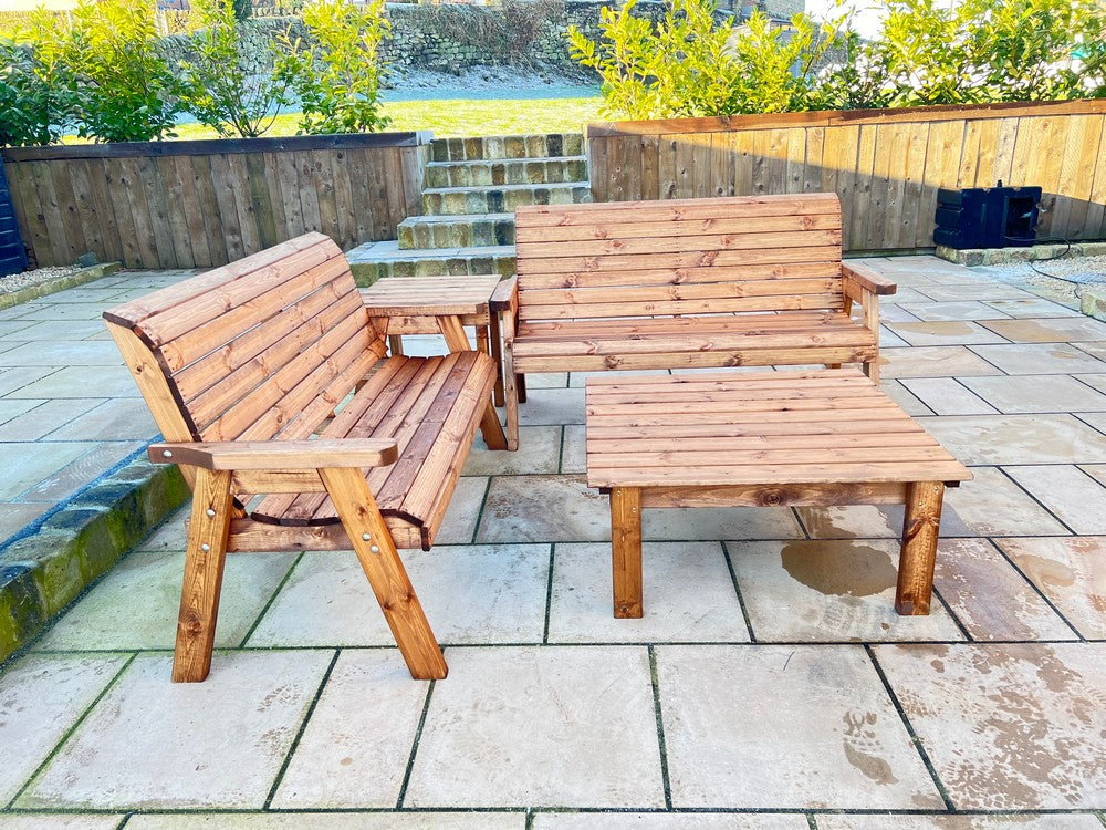 Balmoral Garden Furniture Set by Charles Taylor - 6 Seats - Image 6