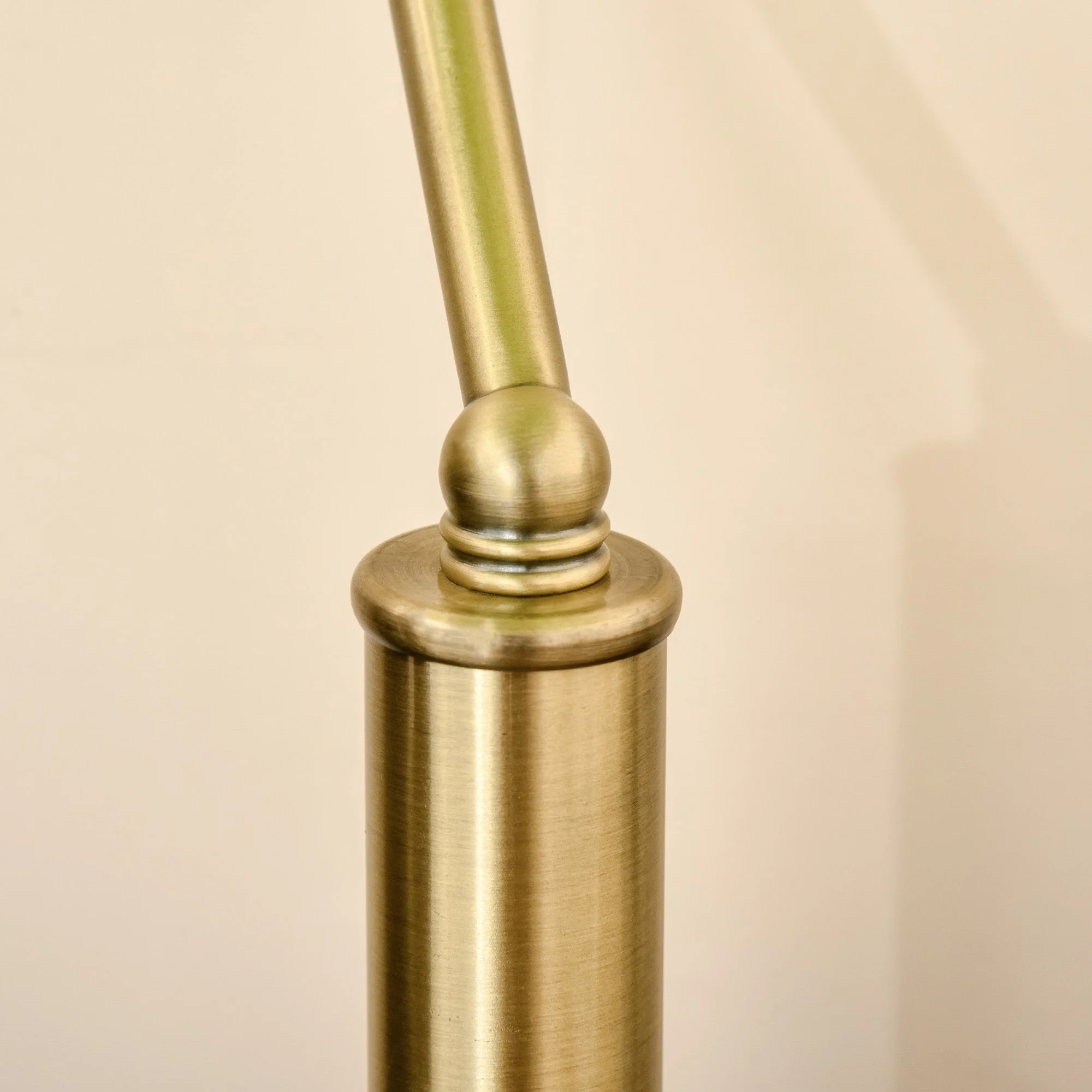 Banker's Table Lamp w/ Antique Bronze Base - Image 7