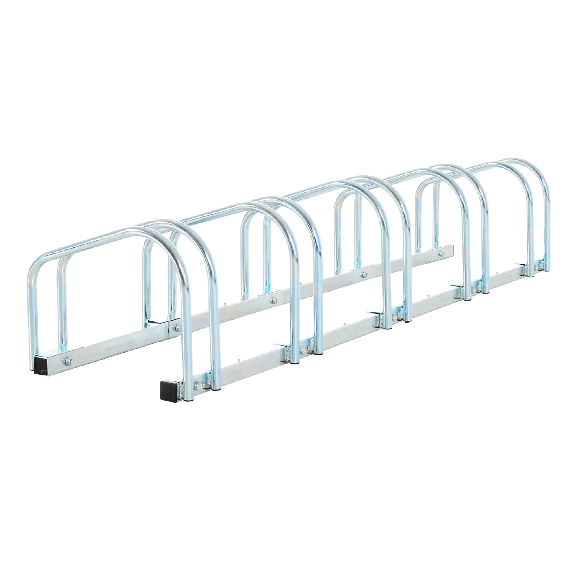 Bike Stand Parking Rack Floor or Wall Mount Bicycle Cycle Storage Locking Stand 5 Racks