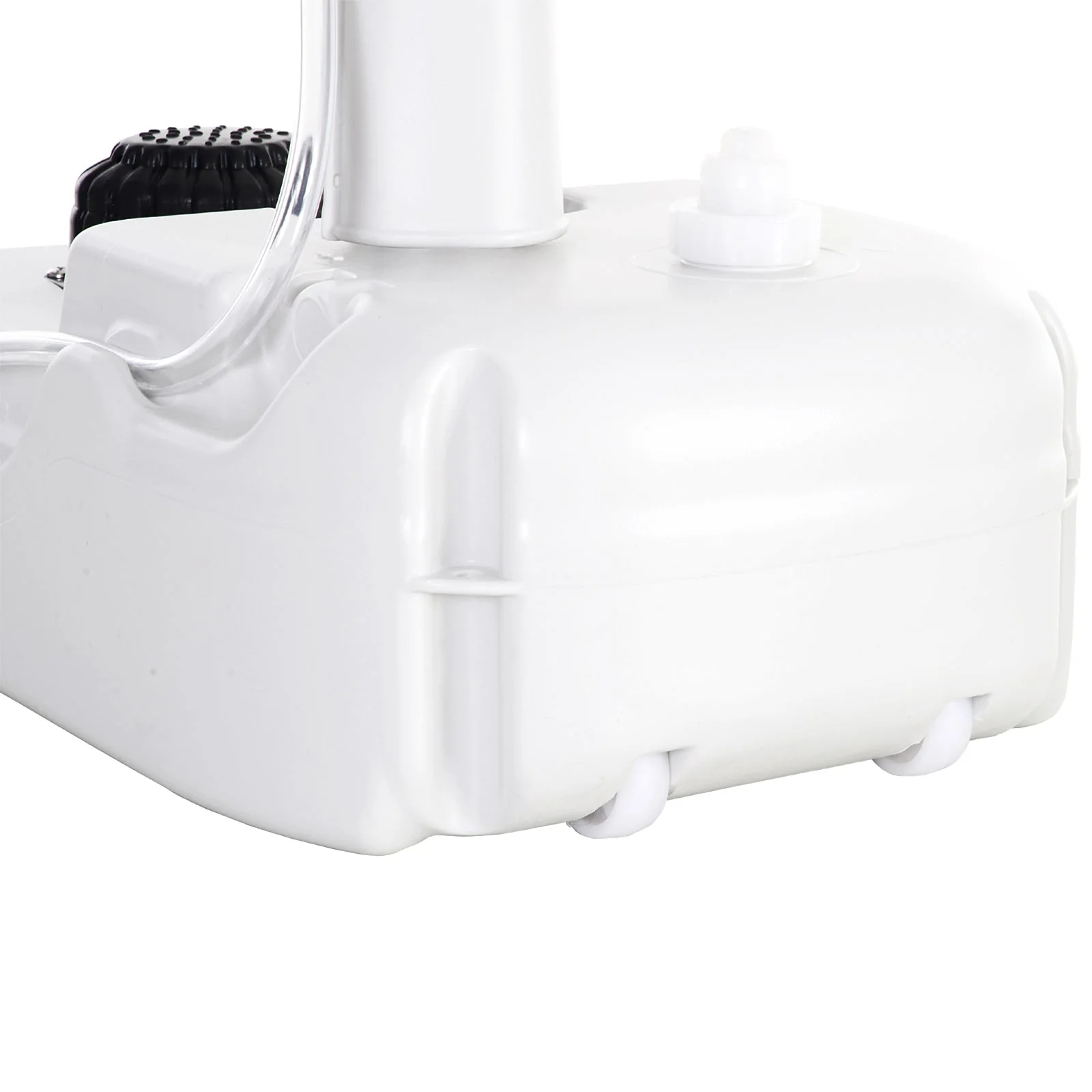Camping Portable Handwash Sink w/ Towel Holder & Soap Dispenser Rolling Wheels Outdoor Drainage Equipment - Image 4