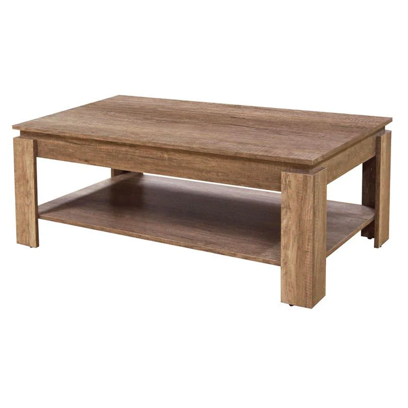 Canyon Coffee Table Natural 1 Shelf - Image 2