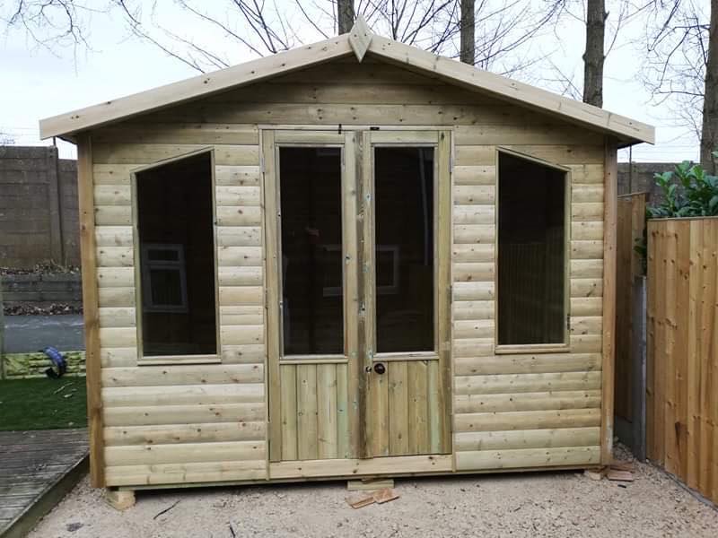 Chatsworth Garden Summerhouse 12FT Front x 8FT Deep by Churnet Valley - CHATS12X8 - Image 2