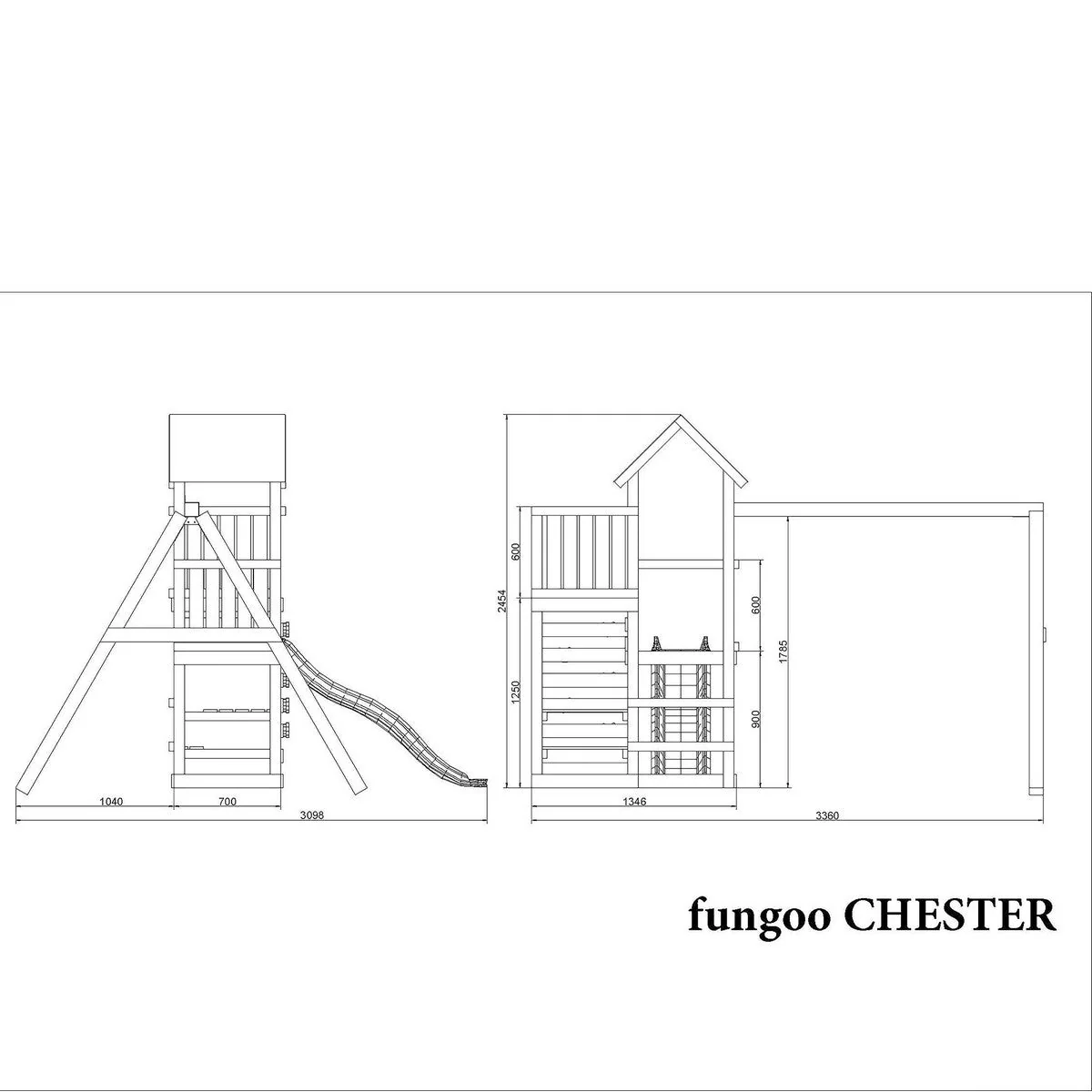 Chester Garden Playfort by Shire - Image 3