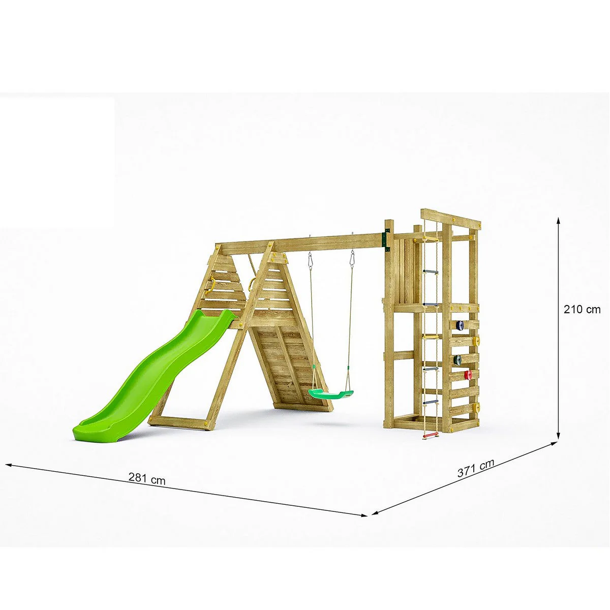 Climber Garden Playfort by Shire - Image 4