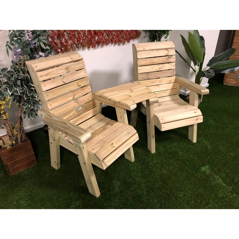 Clover Garden Tete a Tete by Croft - 2 Seats - Image 7