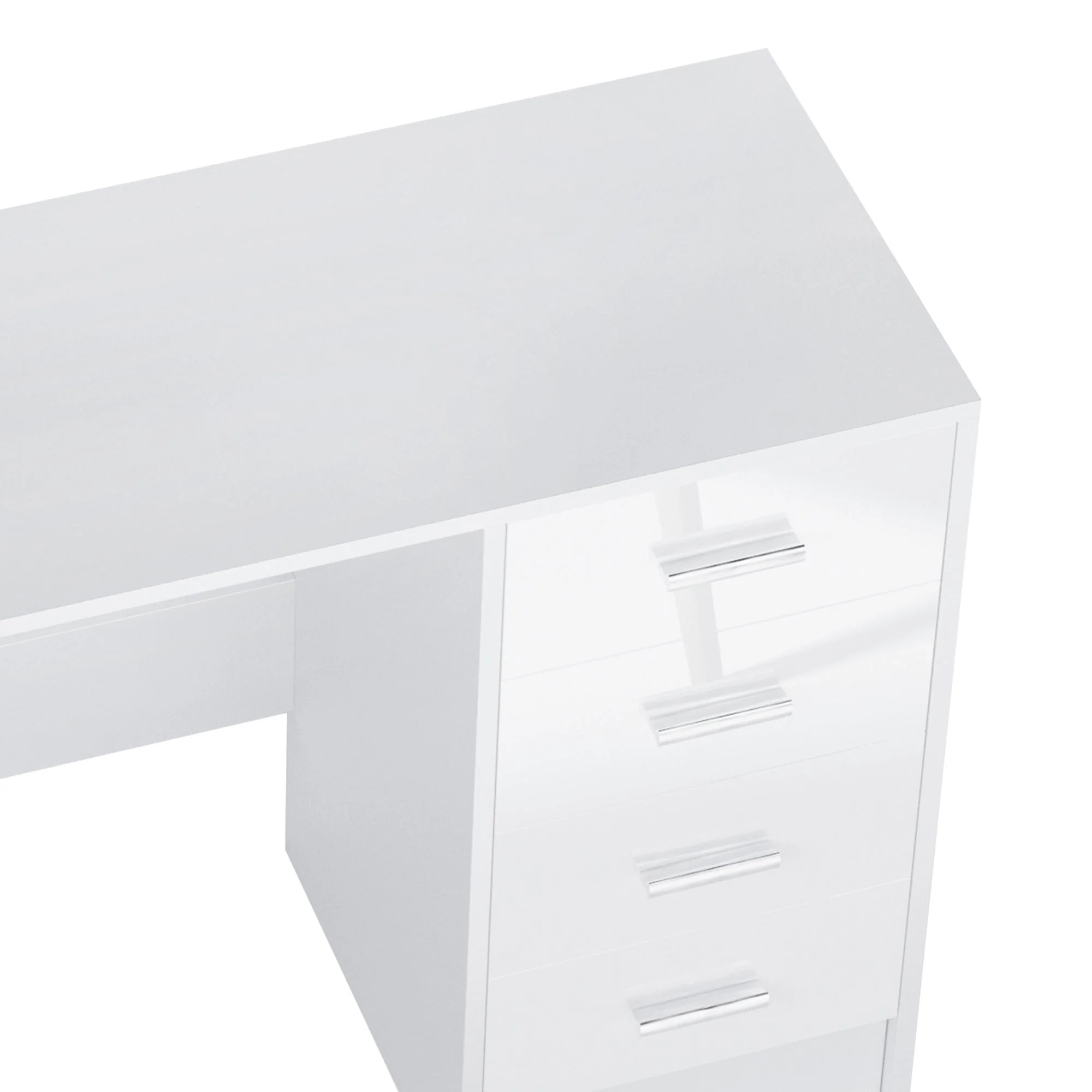 Computer Desk with Drawers - Image 5