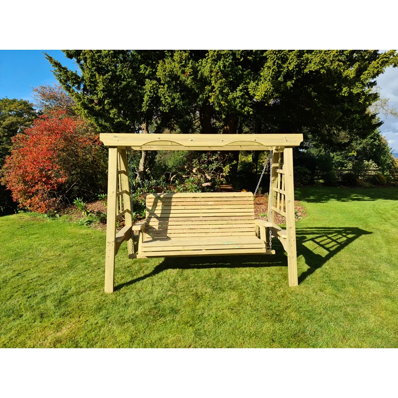 Cottage Garden Swing Seat by Croft - 3 Seats - Image 2