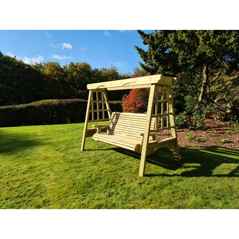 Cottage Garden Swing Seat by Croft - 3 Seats - Image 3