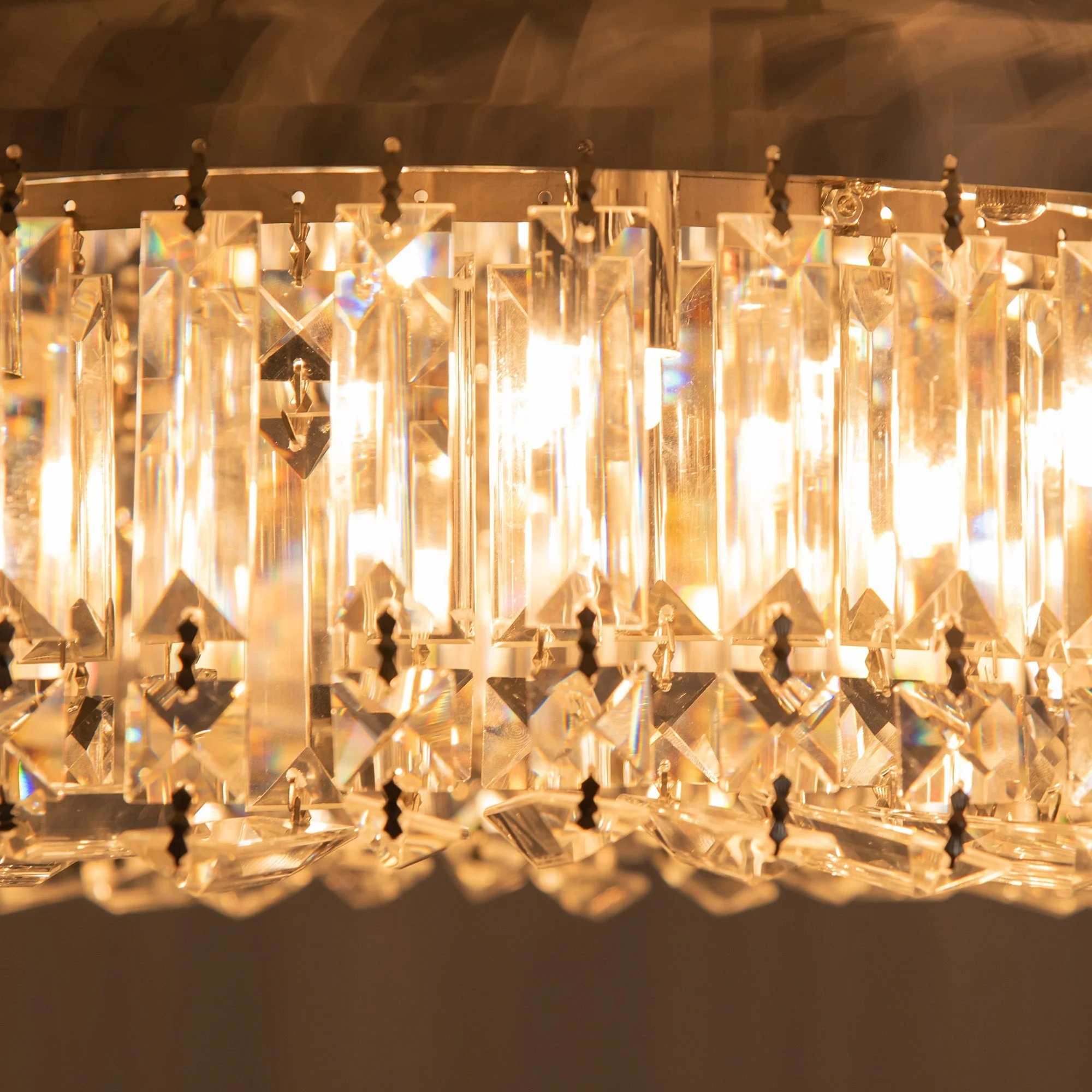 Crystal Ceiling Light Modern Chandeliers Stainless Steel Pendant Lights with Crystal Decorations for Living Room Bedroom Dining Room Hall Silver - Image 9