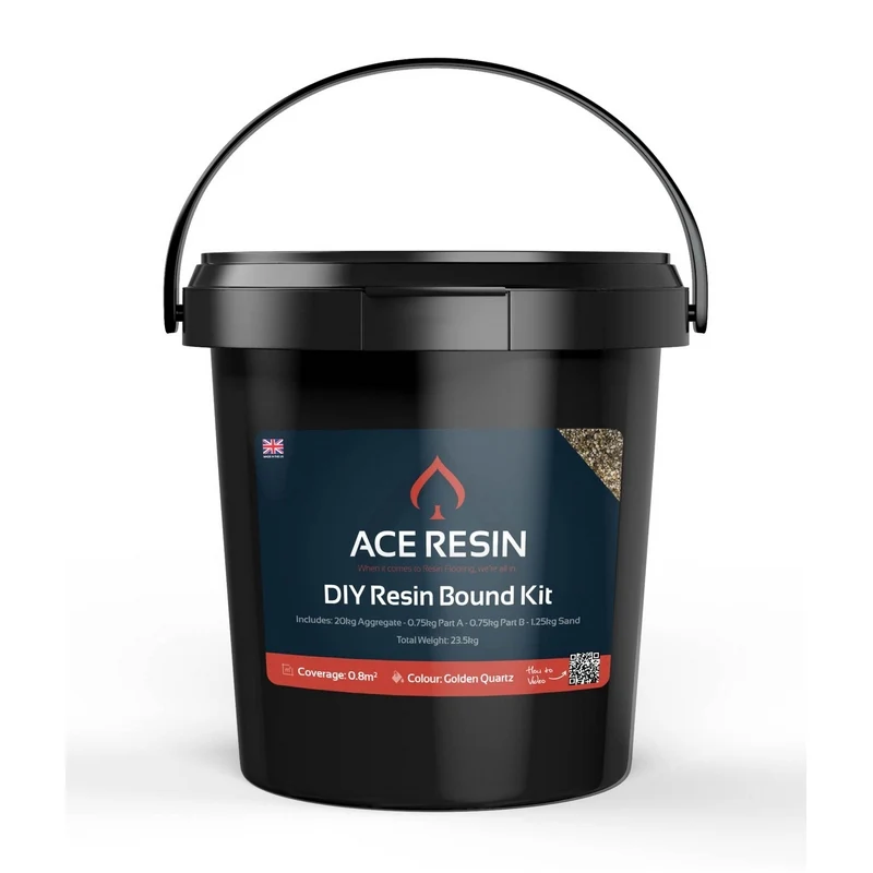 DIY Resin Bound Kit Golden Quartz - Image 3
