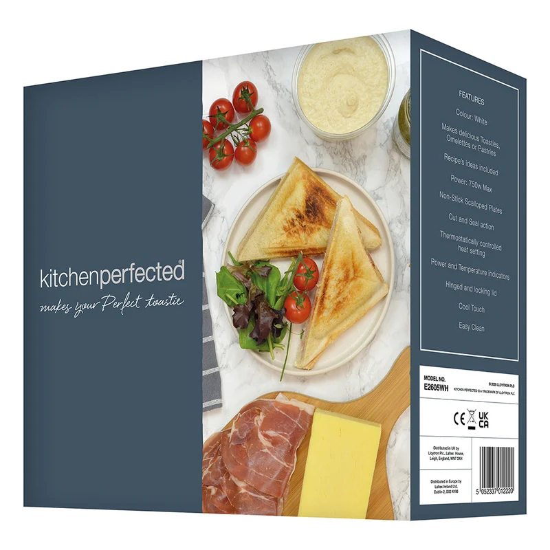 Double Sandwich And Omelette Maker By KitchenPerfected - White - Image 4