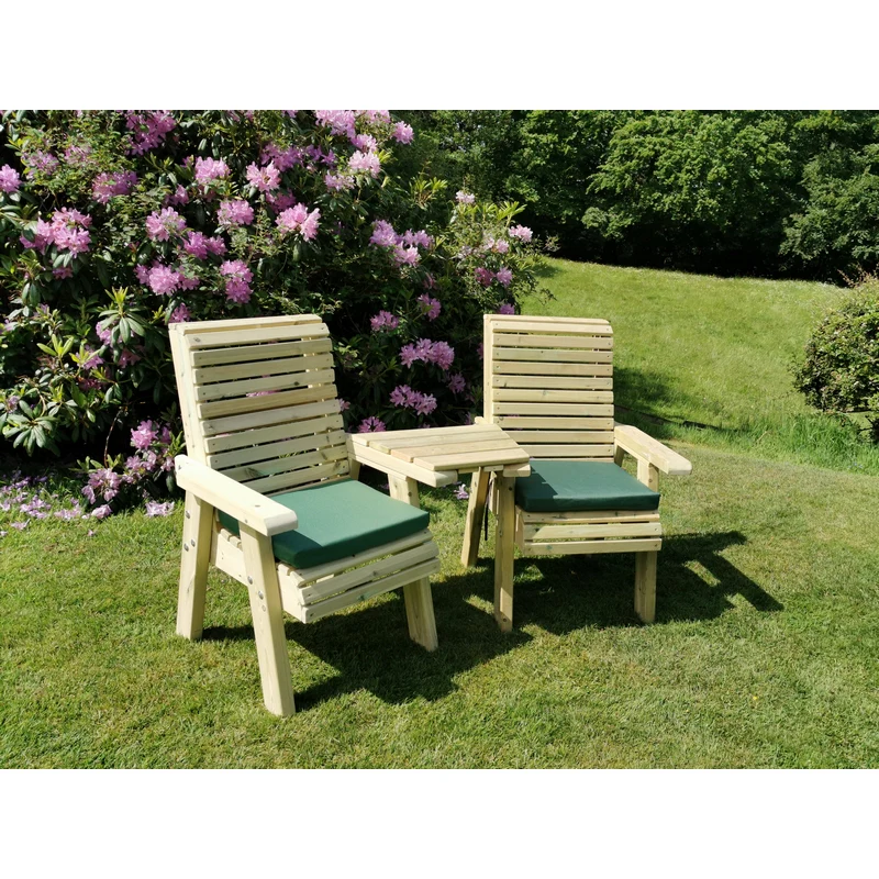 Ergo Garden Tete a Tete by Croft - 2 Seats - Image 2
