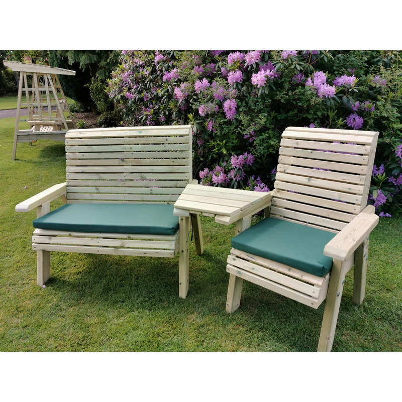 Ergo Garden Tete a Tete by Croft - 3 Seats - Image 2