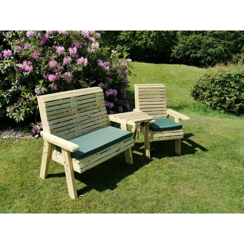 Ergo Garden Tete a Tete by Croft - 3 Seats - Image 3