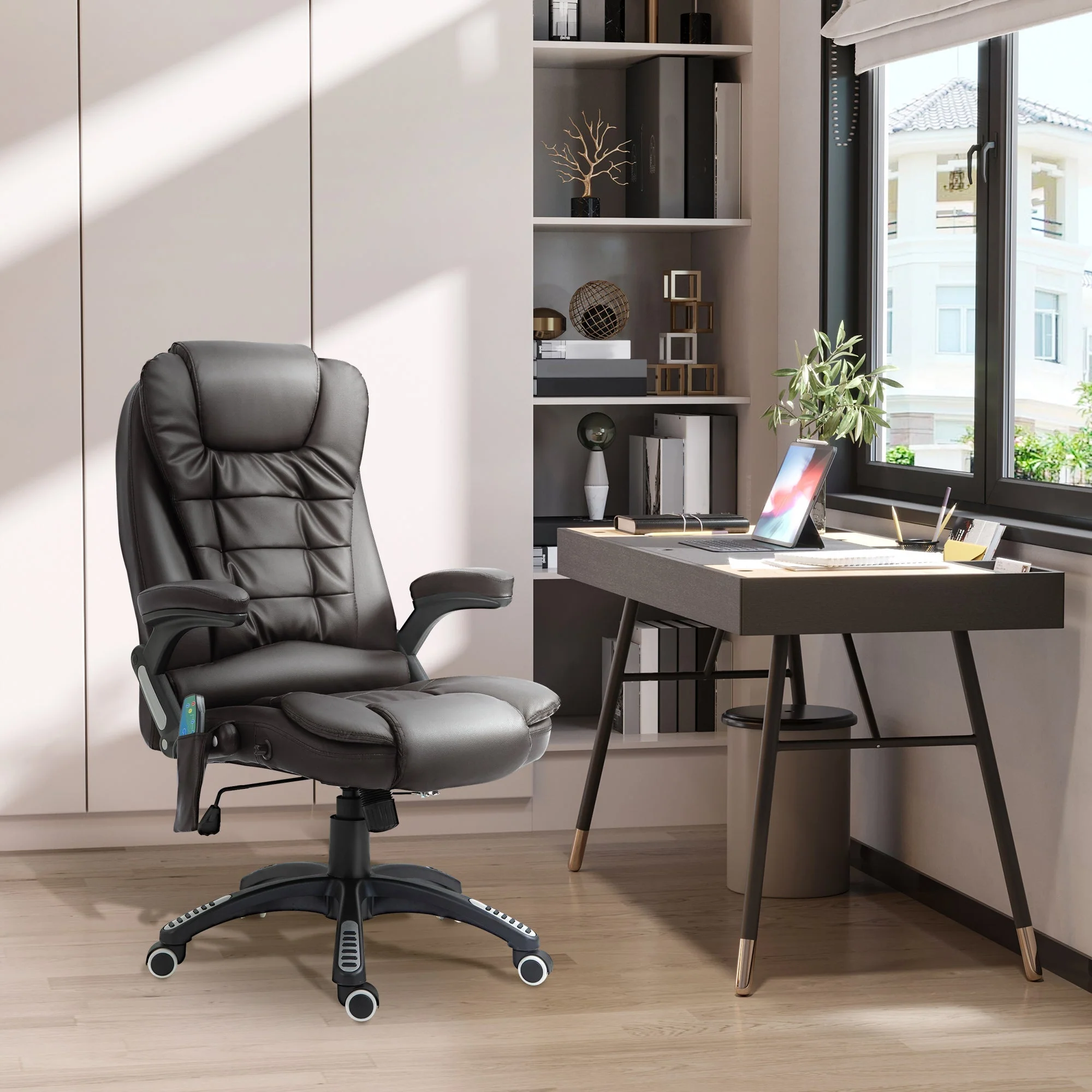 Executive Office Chair with Massage and Heat - Image 2